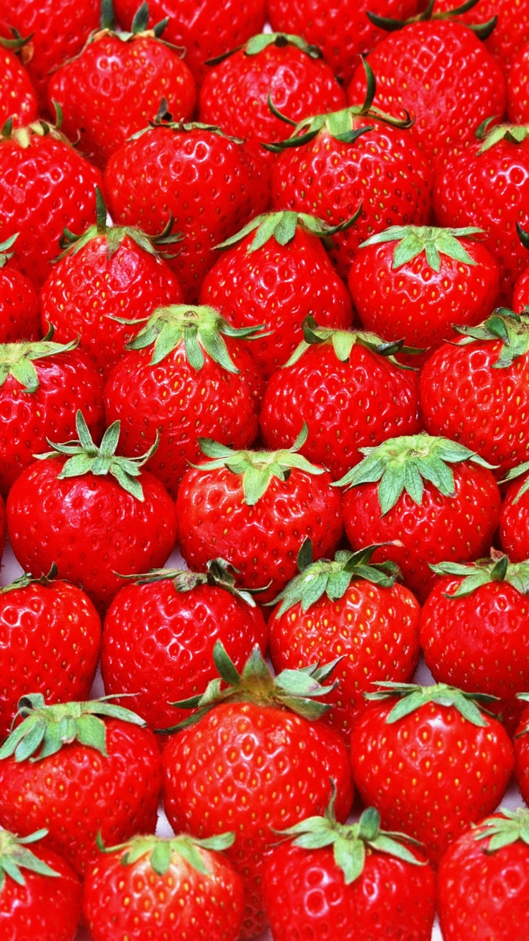 Download mobile wallpaper Strawberry, Fruits, Food for free.