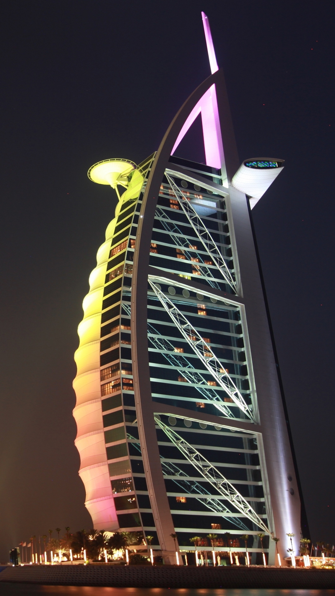 Descarga gratuita de fondo de pantalla para móvil de Burj Al Arab, Hecho Por El Hombre.