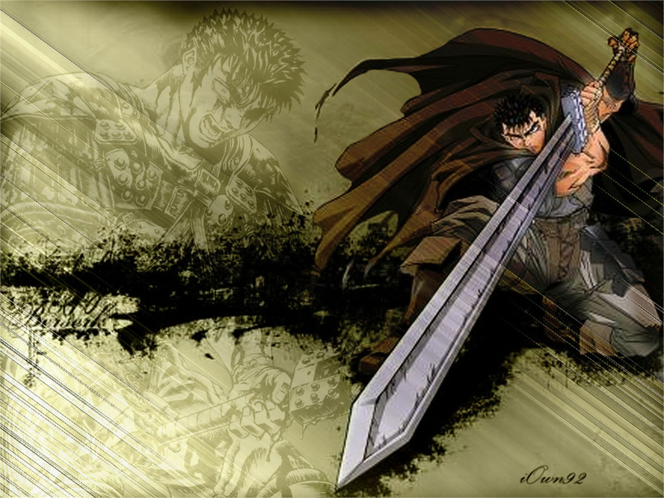 Free download wallpaper Anime, Berserk, Guts (Berserk) on your PC desktop