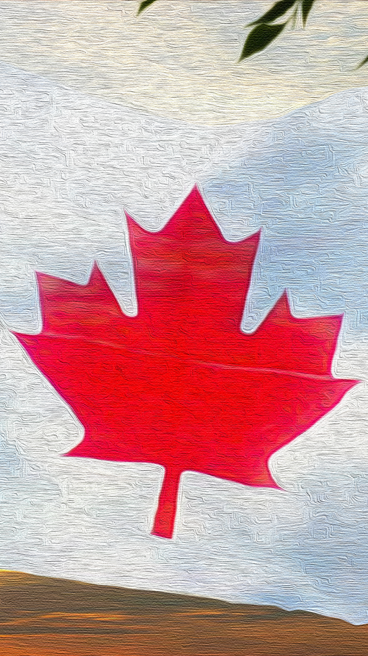 Скачати мобільні шпалери Прапори, Різне, Прапор, Прапор Канади безкоштовно.