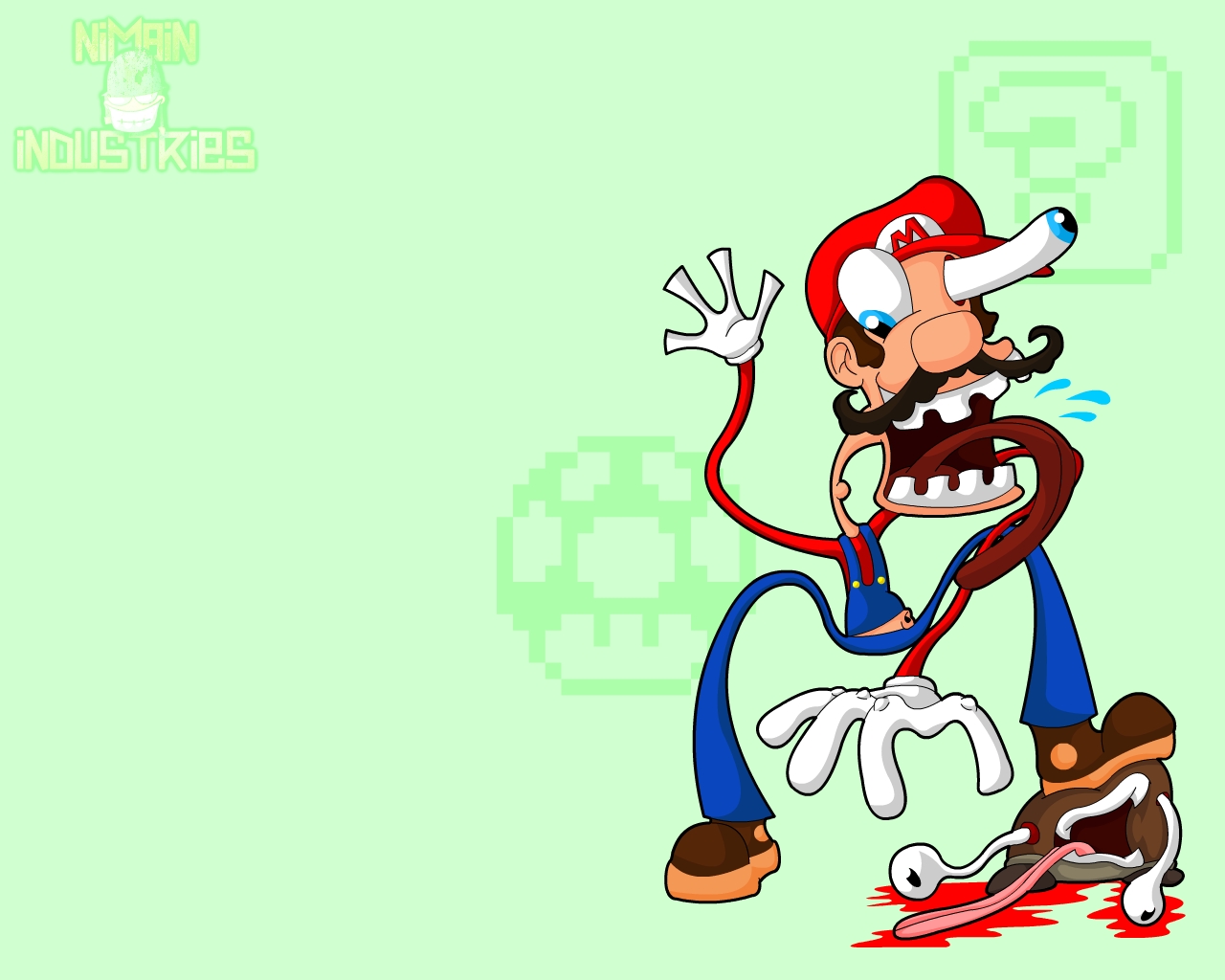 Handy-Wallpaper Mario, Computerspiele kostenlos herunterladen.