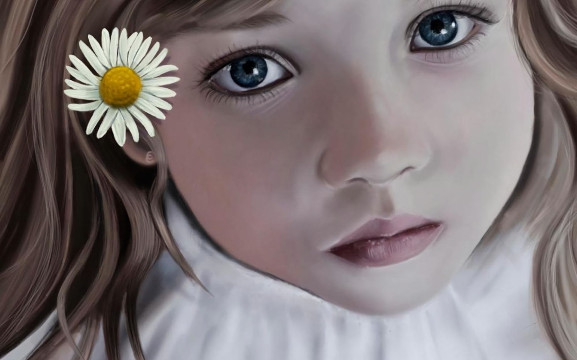 Laden Sie das Kinder, Süß, Künstlerisch, Kleines Mädchen-Bild kostenlos auf Ihren PC-Desktop herunter