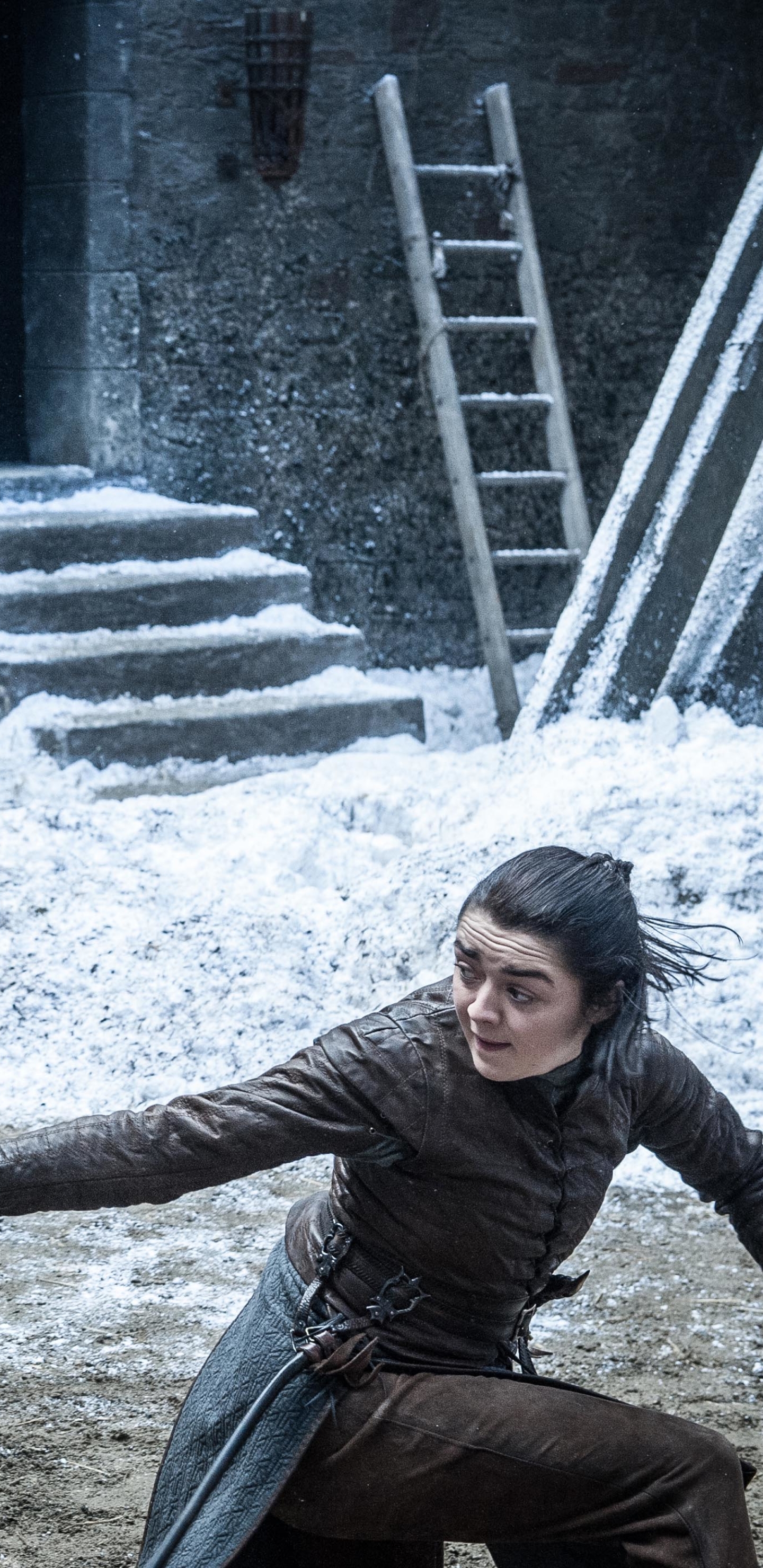 Handy-Wallpaper Fernsehserien, Game Of Thrones: Das Lied Von Eis Und Feuer, Maisie Williams, Arya Stark kostenlos herunterladen.