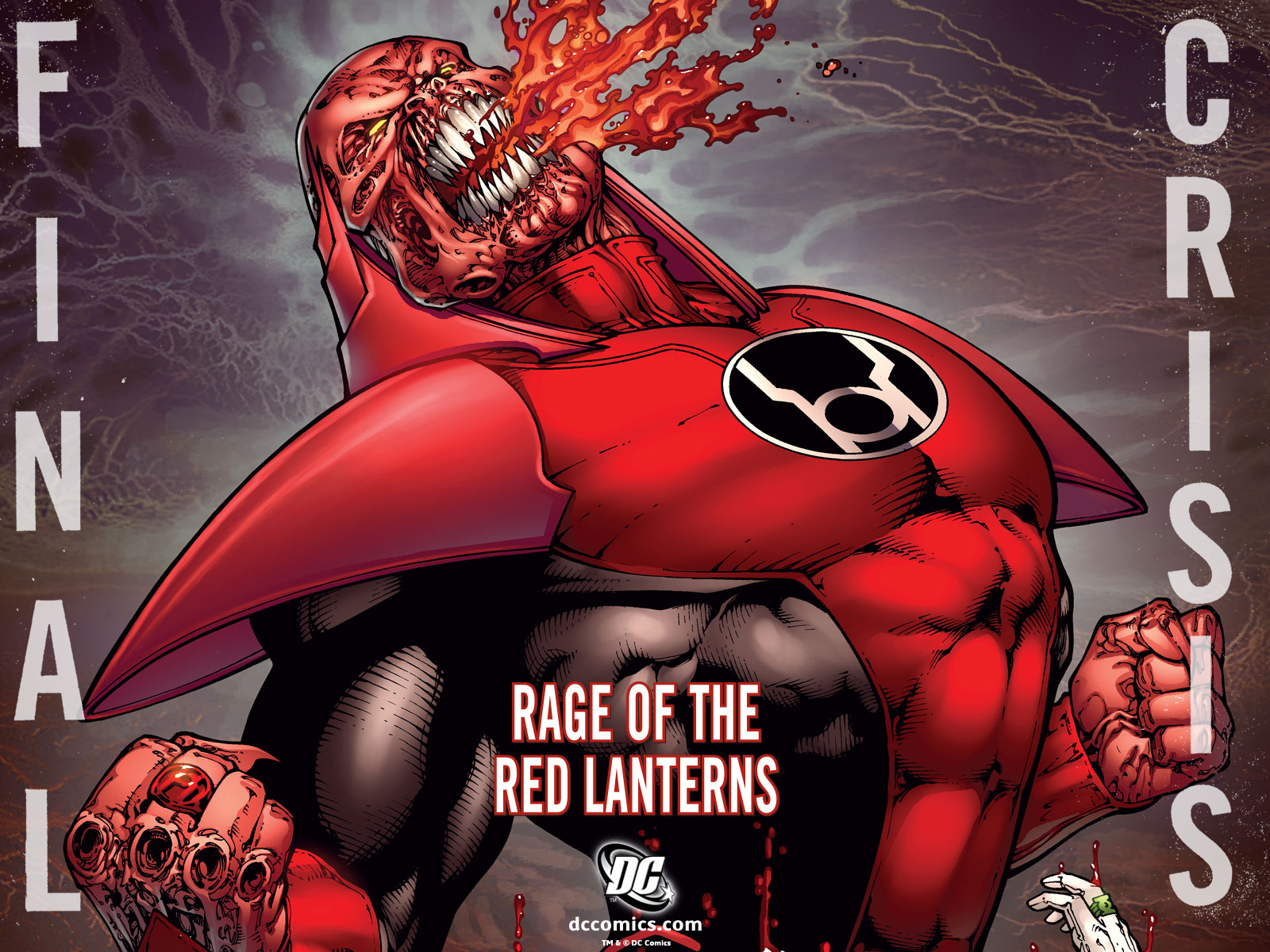 Handy-Wallpaper Comics, The Red Lantern kostenlos herunterladen.
