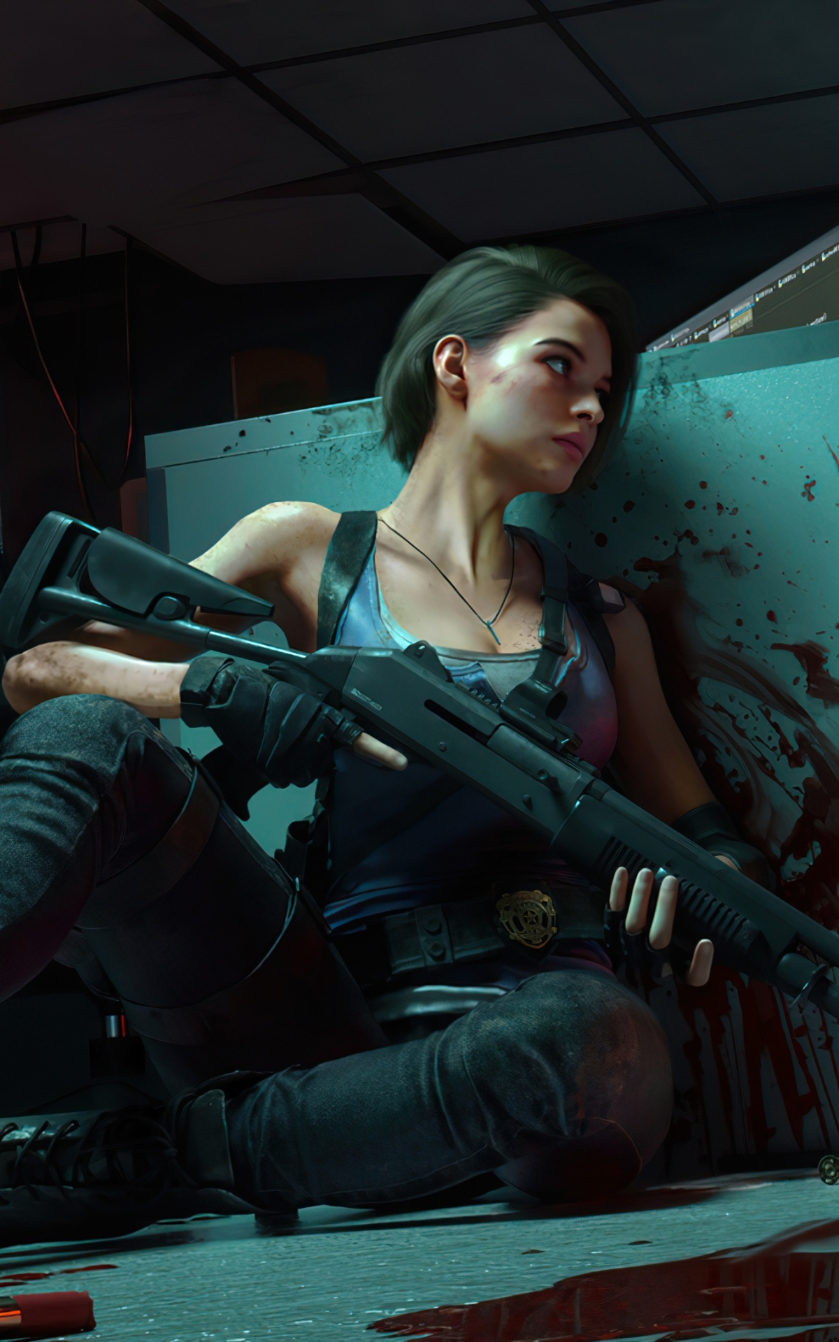 Handy-Wallpaper Computerspiele, Jill Valentine, Resident Evil 3 (2020) kostenlos herunterladen.