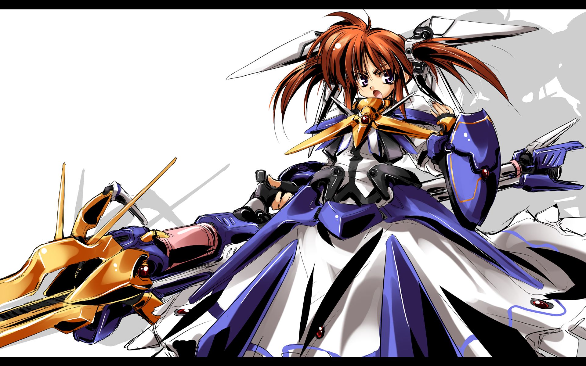 Handy-Wallpaper Animes, Mahou Shoujo Lyrical Nanoha kostenlos herunterladen.