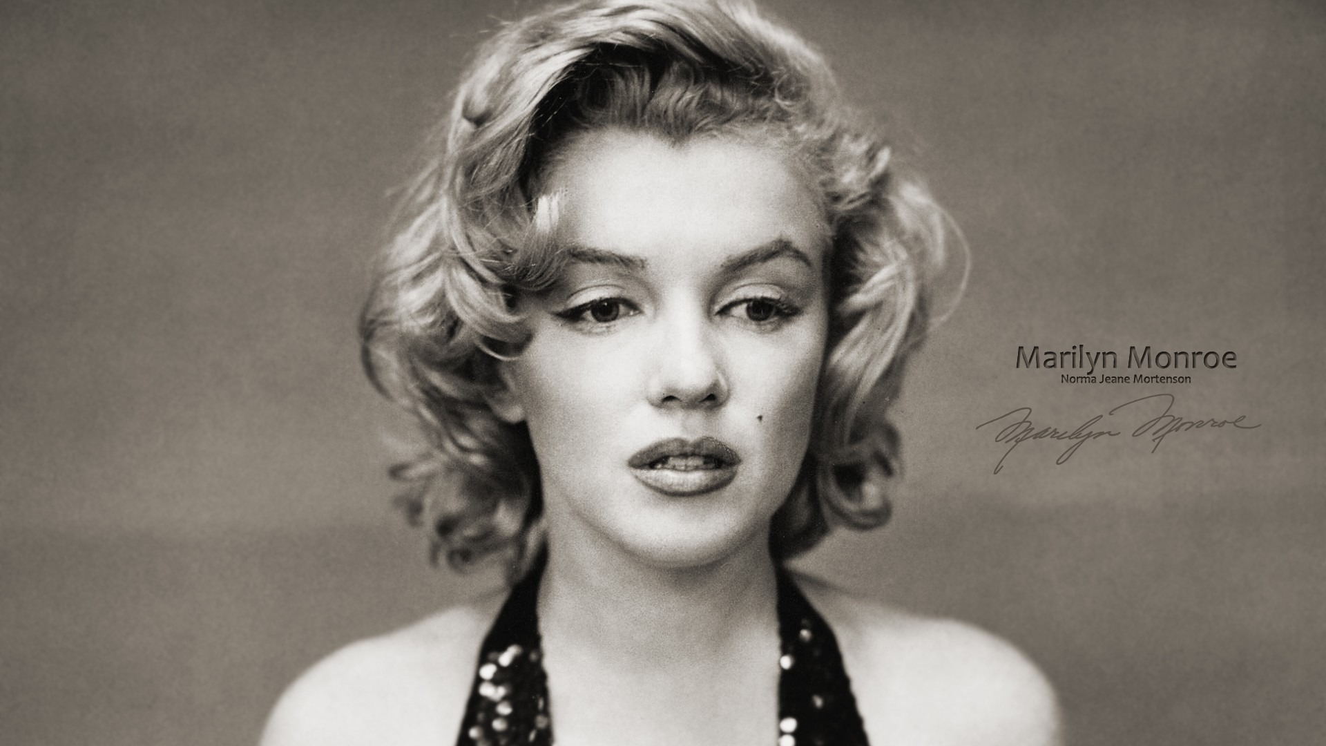 Baixar papel de parede para celular de Marilyn Monroe, Celebridade, Preto & Branco gratuito.