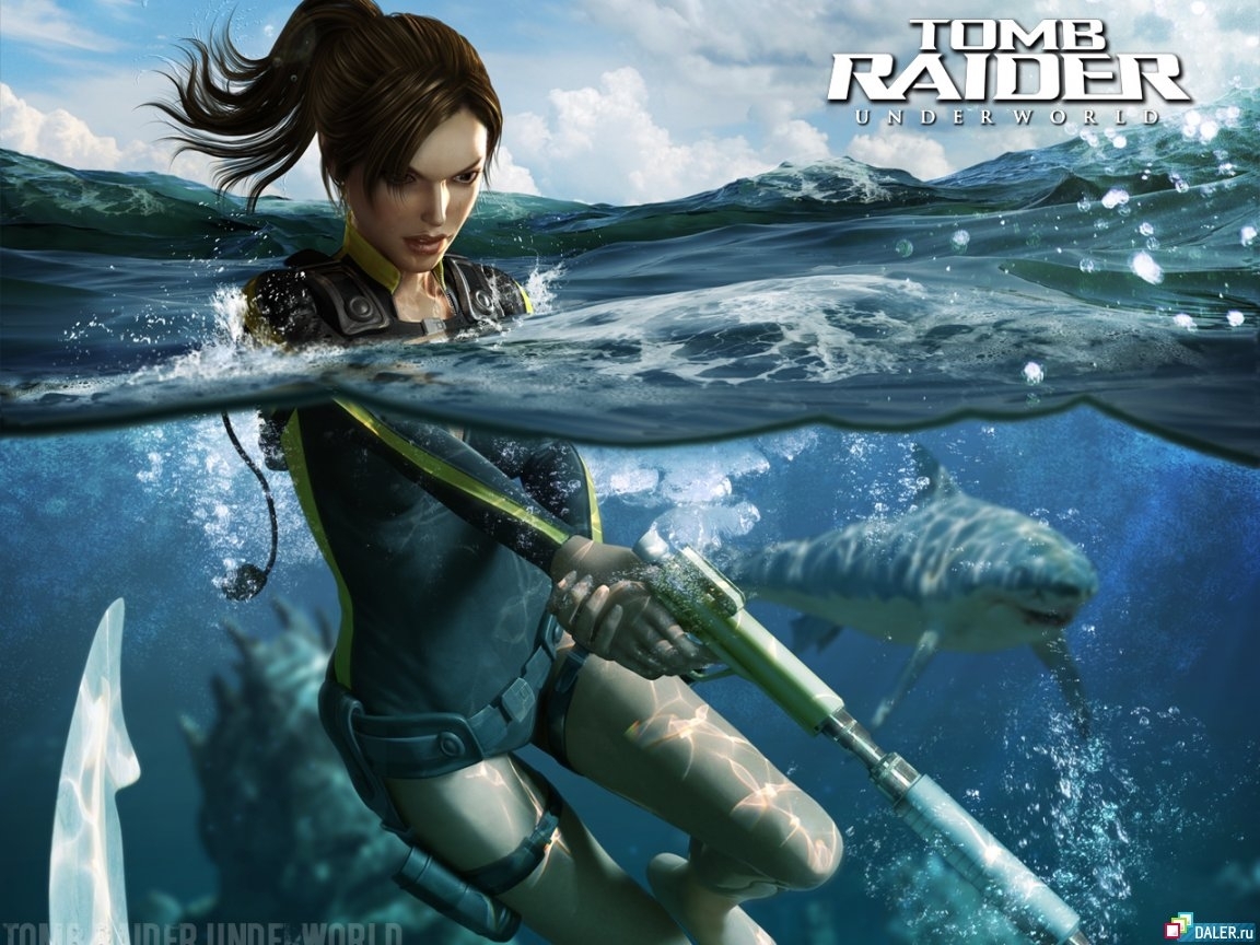 Handy-Wallpaper Lara Croft: Tomb Raider, Spiele kostenlos herunterladen.