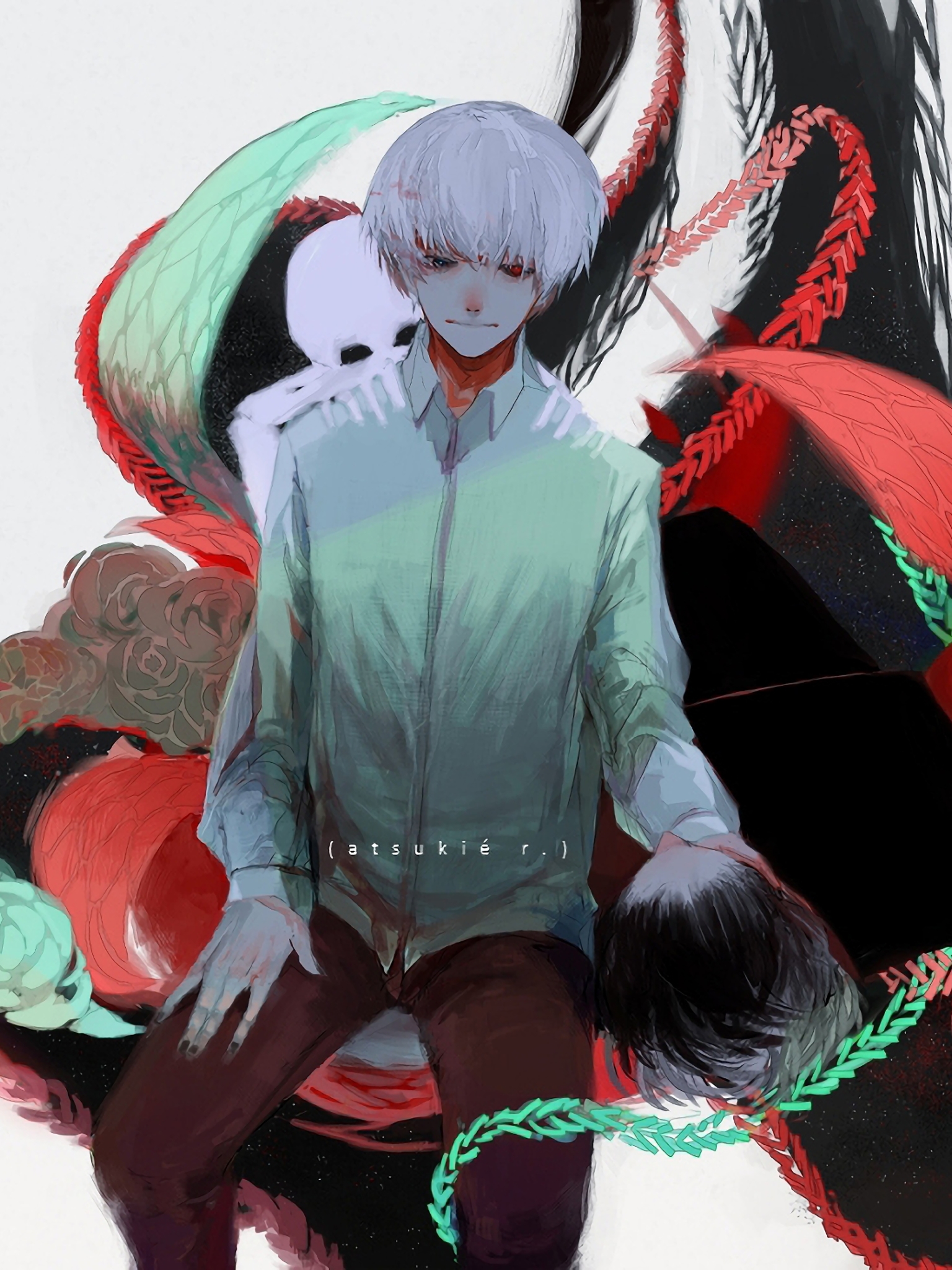 Descarga gratuita de fondo de pantalla para móvil de Animado, Ken Kaneki, Tokyo Ghoul.