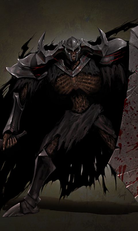 death knight (overlord), anime, overlord