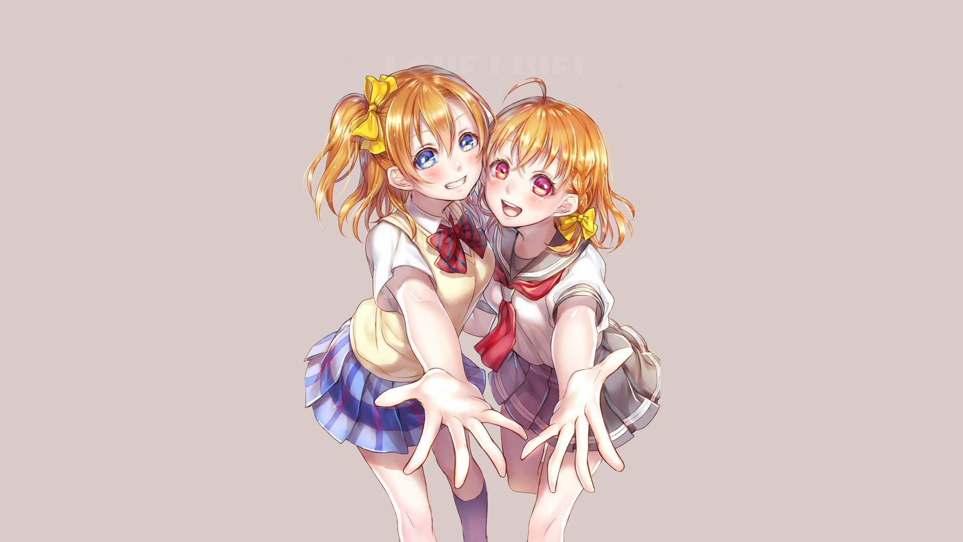 Baixar papel de parede para celular de Anime, Crossover, Honoka Kousaka, Chika Takami gratuito.