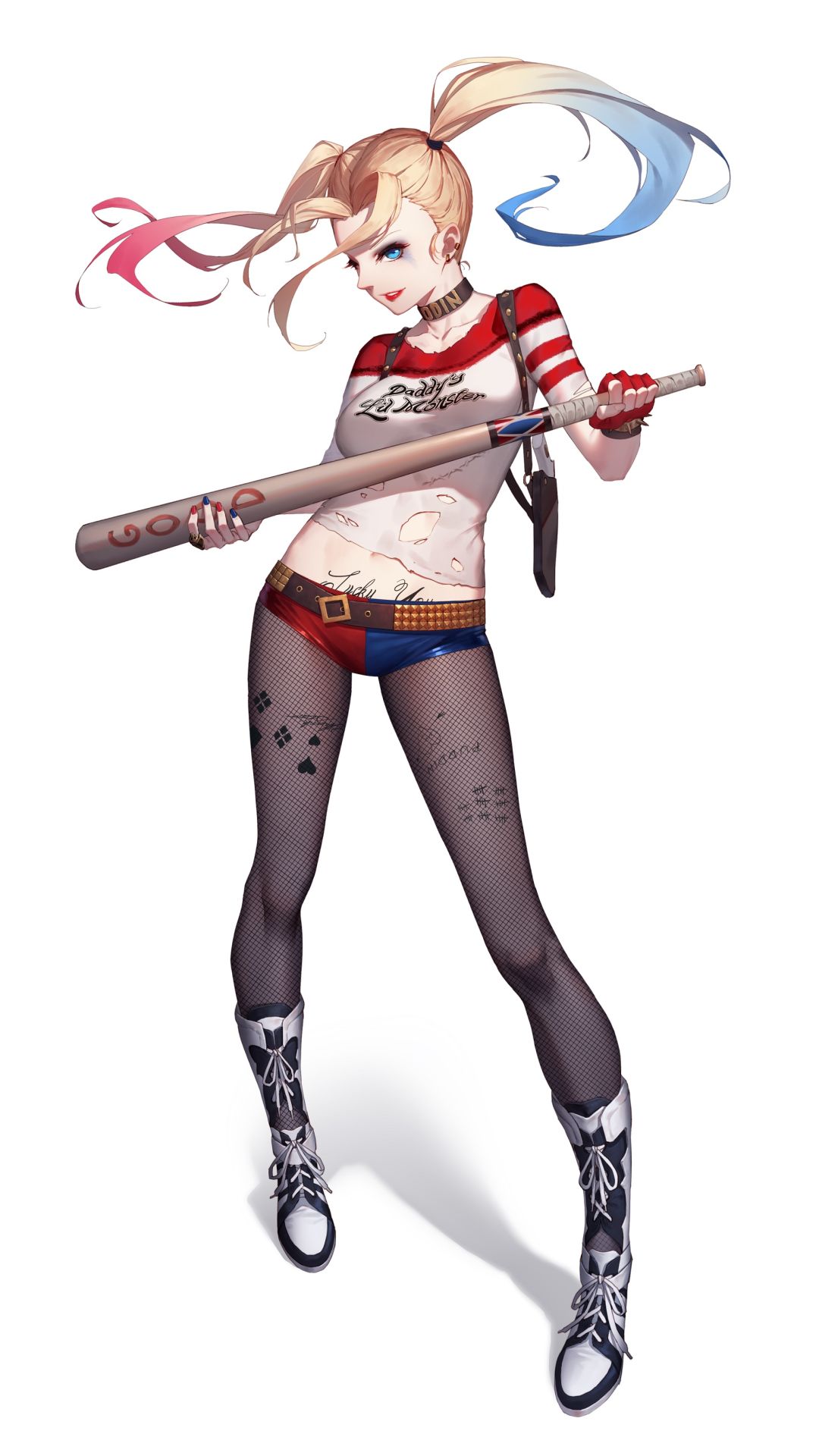 Handy-Wallpaper Comics, Harley Quinn kostenlos herunterladen.