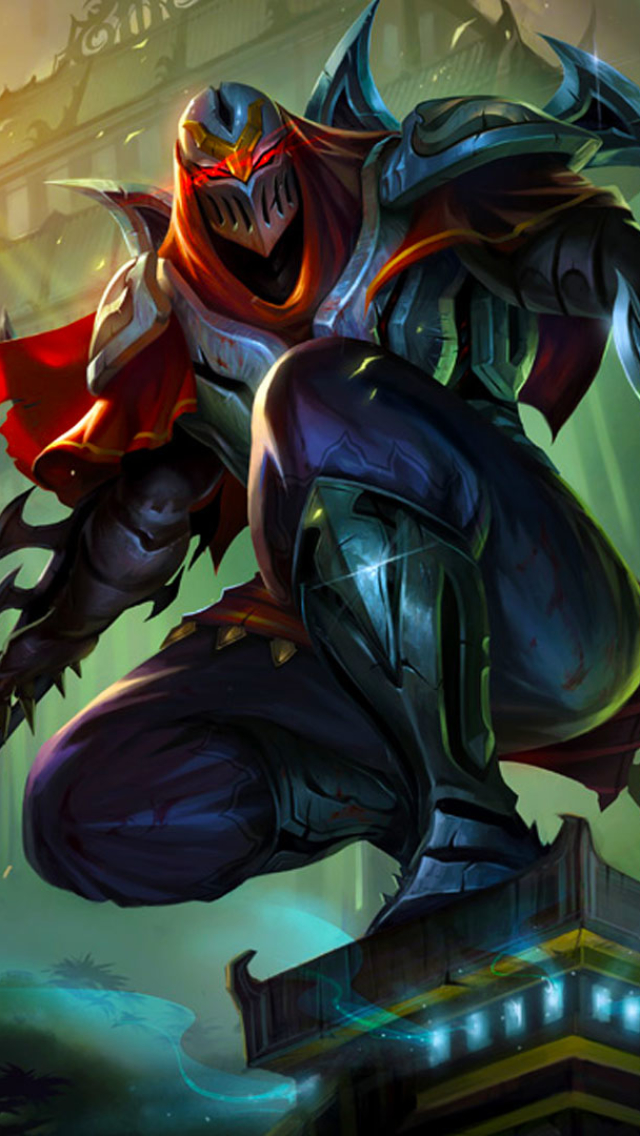 Descarga gratuita de fondo de pantalla para móvil de League Of Legends, Videojuego, Zed (Liga De Leyendas).