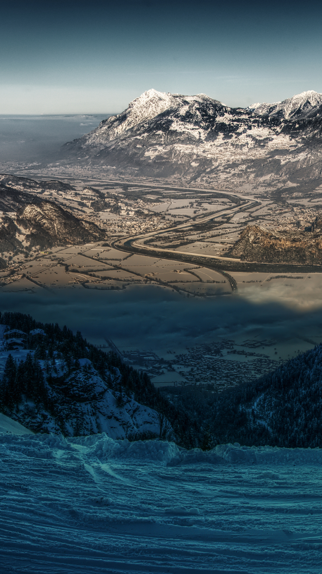 Descarga gratuita de fondo de pantalla para móvil de Paisaje, Nieve, Tierra/naturaleza.