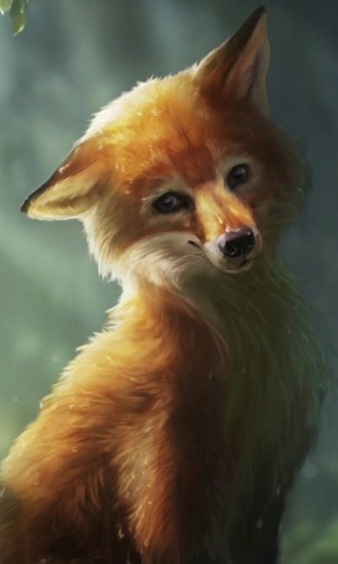 Download mobile wallpaper Fantasy, Fox, Fantasy Animals for free.