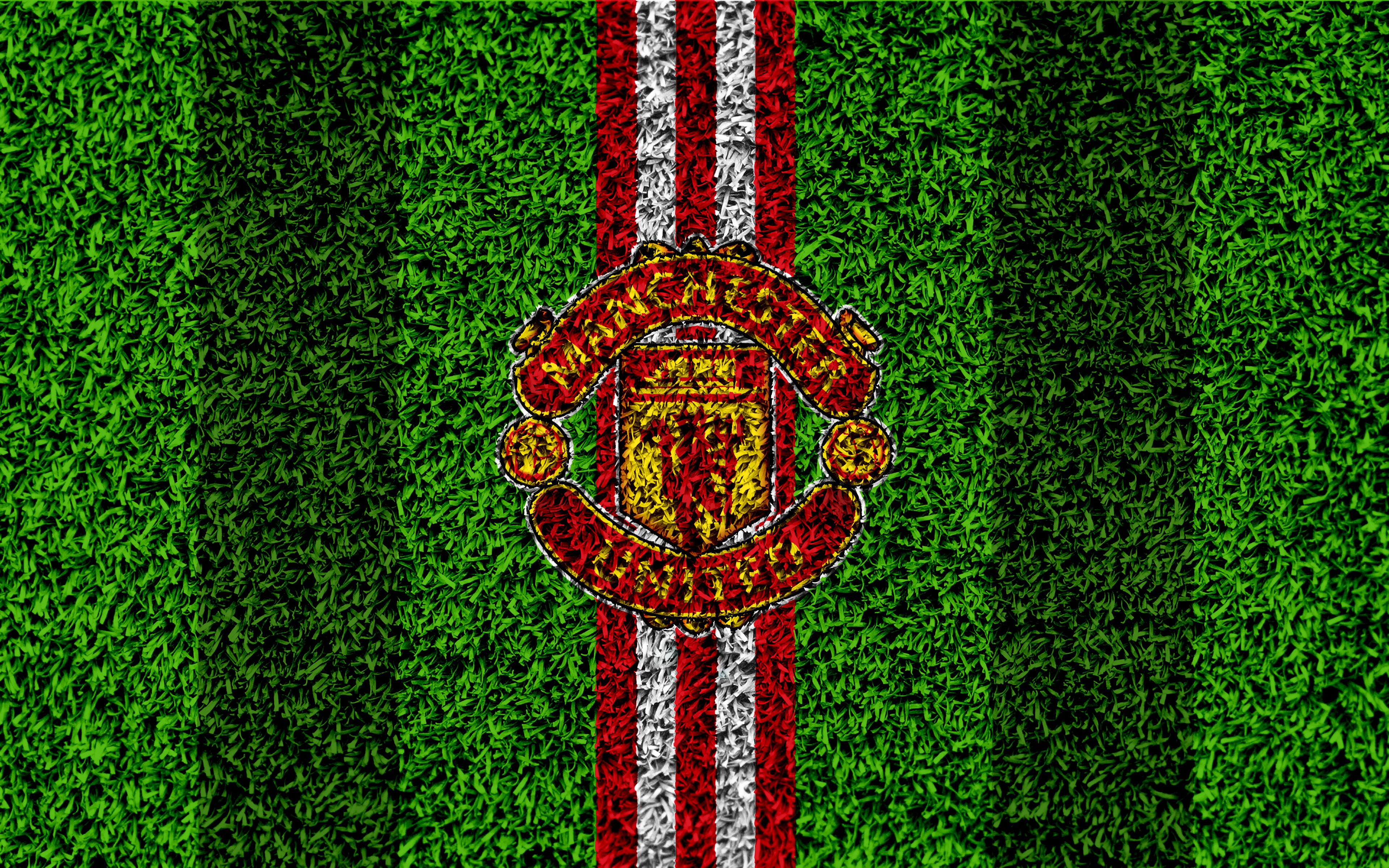 Handy-Wallpaper Sport, Fußball, Logo, Manchester United kostenlos herunterladen.