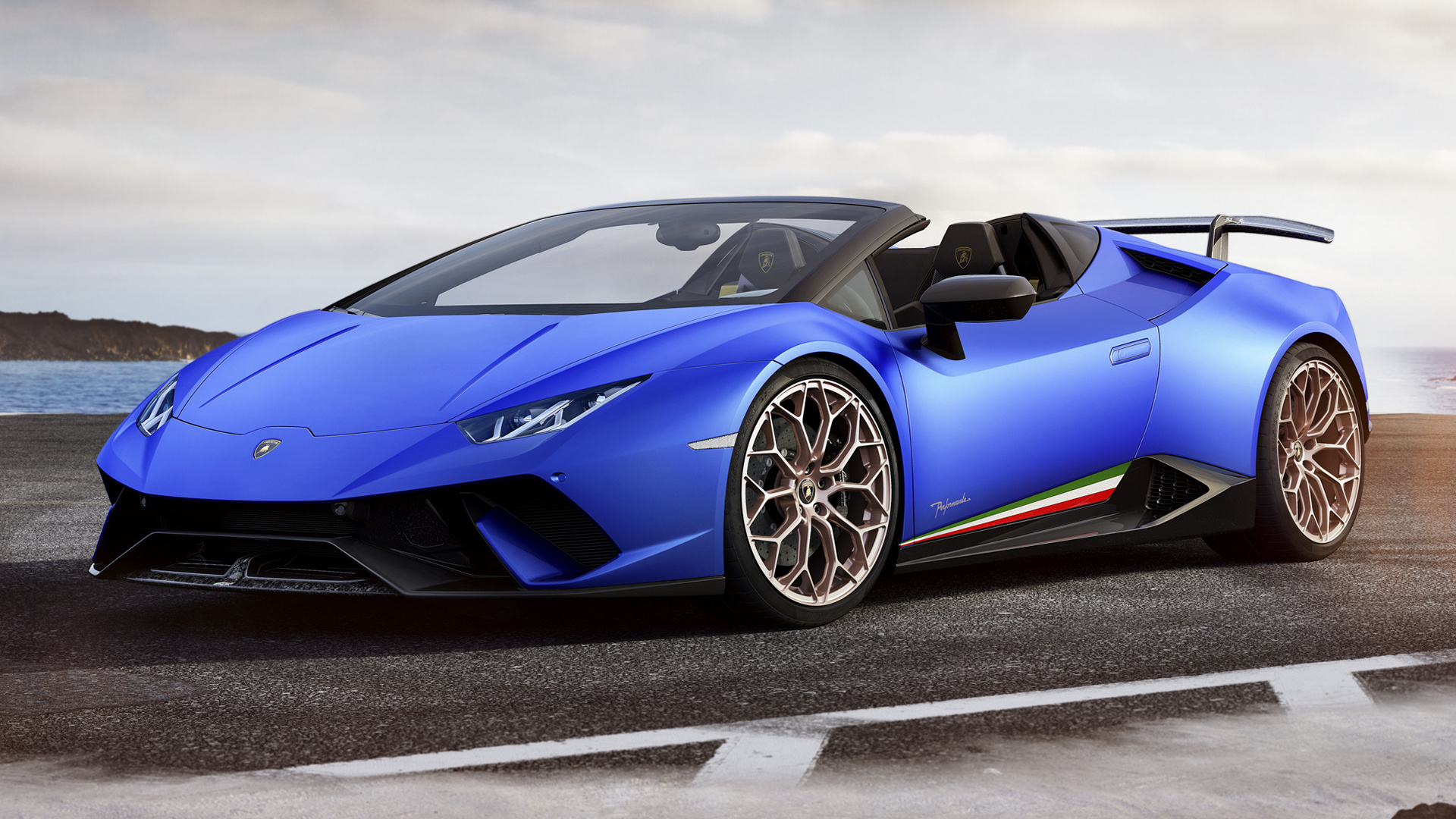 Laden Sie Lamborghini Huracan Performante Spyder HD-Desktop-Hintergründe herunter