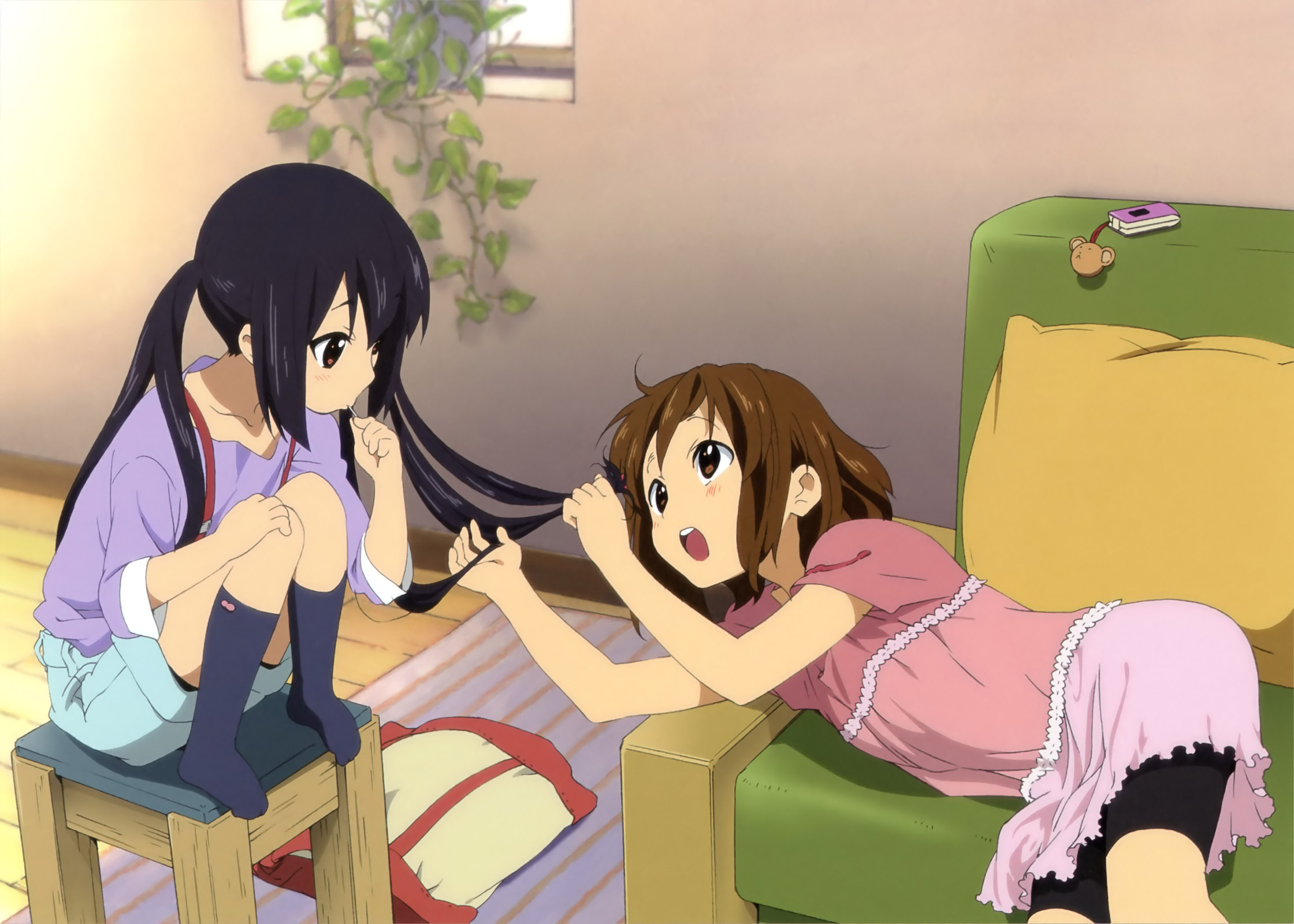 Free download wallpaper Anime, K On!, Azusa Nakano, Yui Hirasawa on your PC desktop