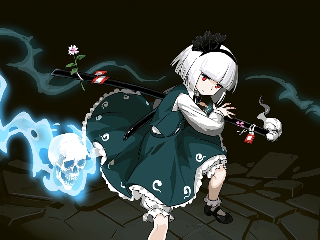 Free download wallpaper Anime, Touhou, Youmu Konpaku on your PC desktop