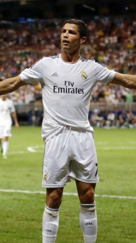 Baixar papel de parede para celular de Esportes, Futebol, Cristiano Ronaldo, Real Madrid C F gratuito.