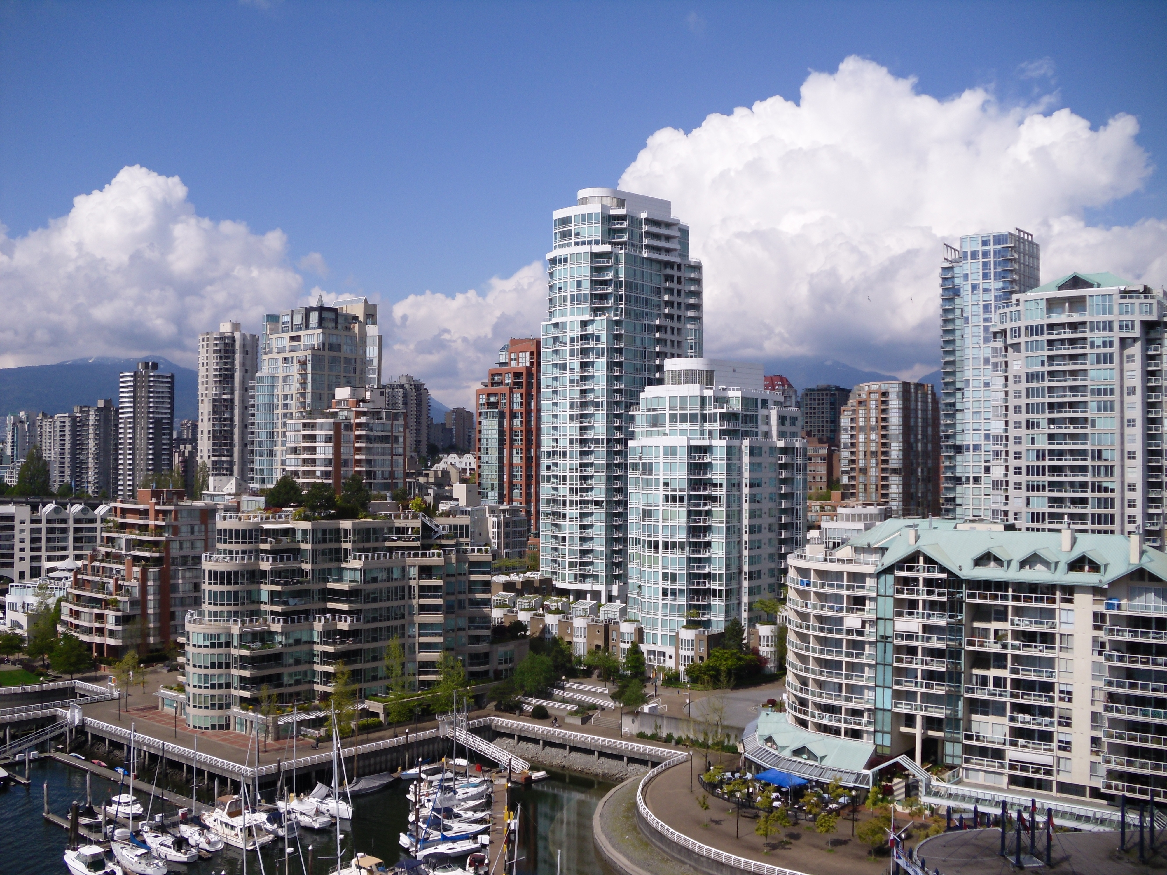 Téléchargez gratuitement l'image Villes, Ville, Imeuble, Bâtiment, Vancouver, Canada sur le bureau de votre PC