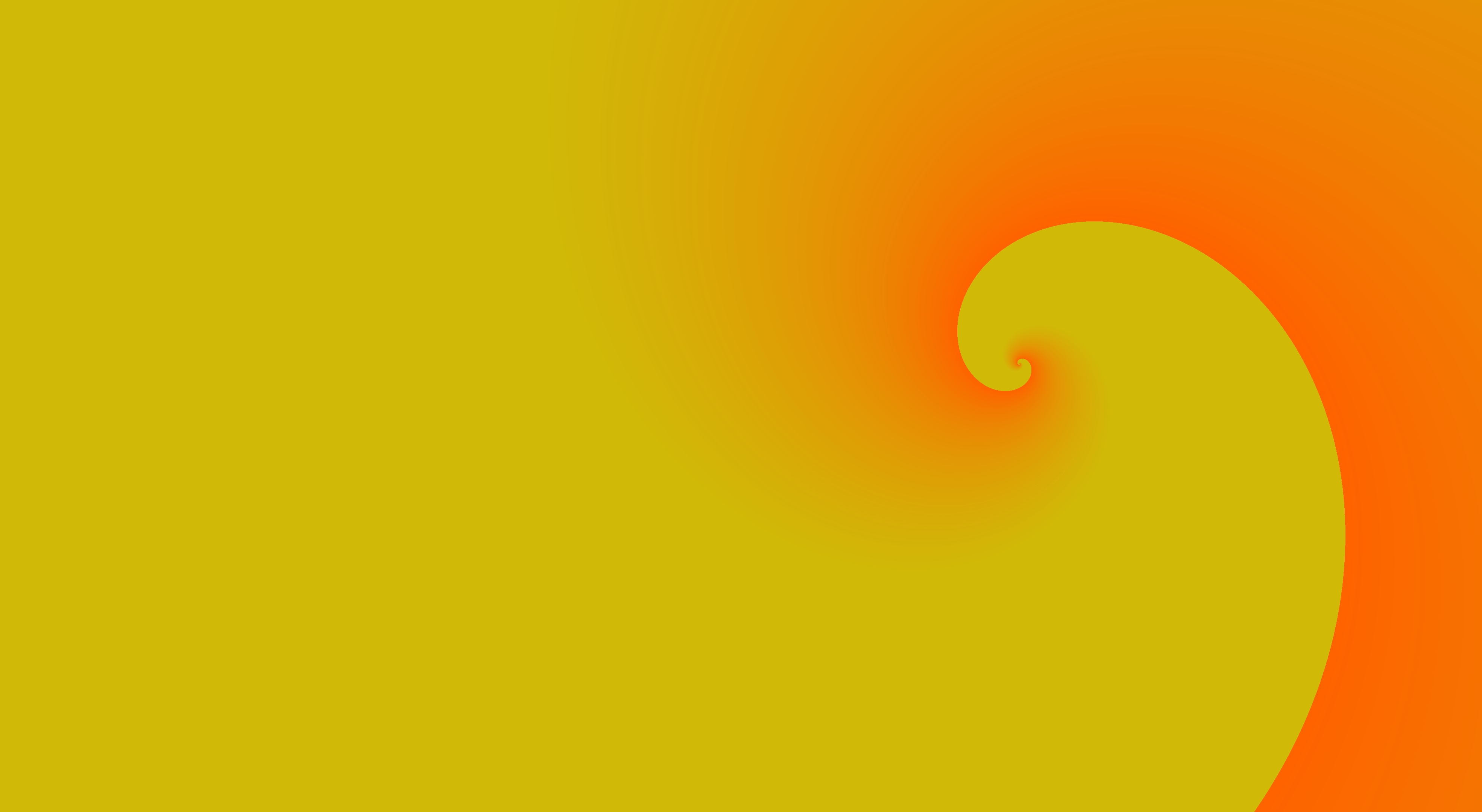 Скачать картинку Спираль, Желтый, Оранжевый, Абстракция, Градиент в телефон бесплатно.