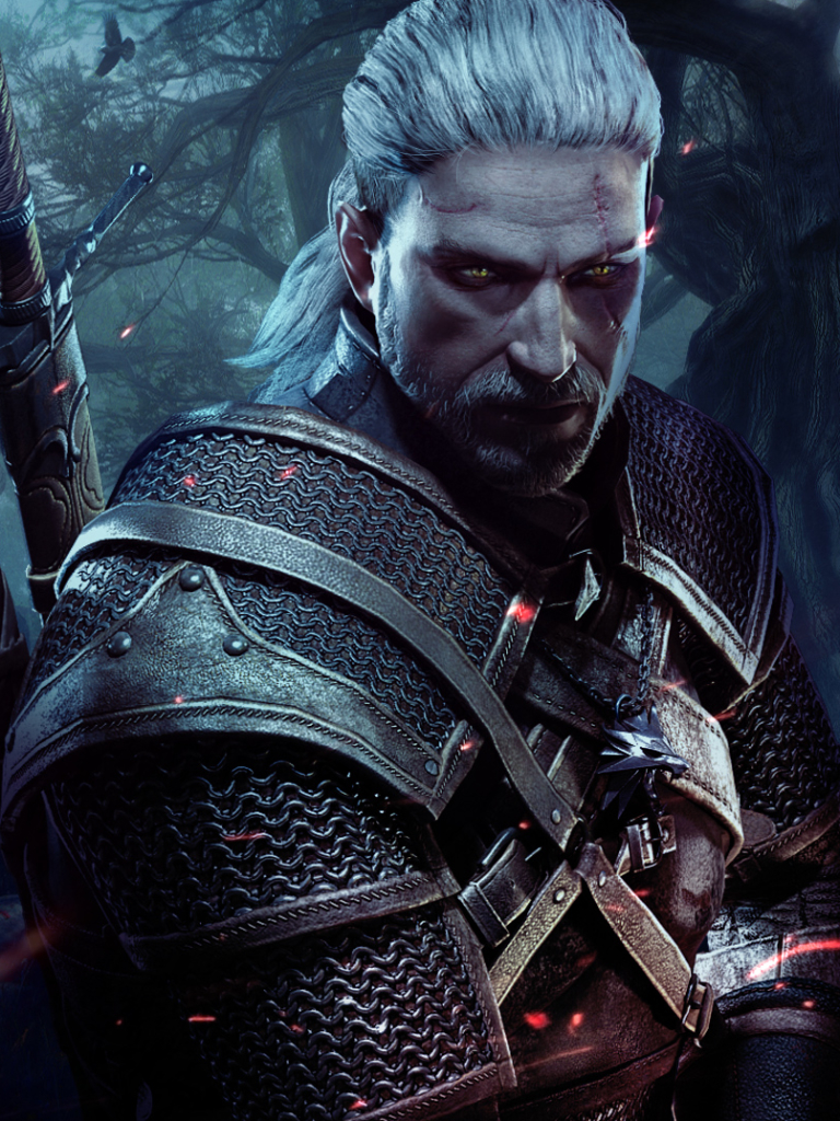 Descarga gratuita de fondo de pantalla para móvil de Videojuego, El Brujo, Geralt De Rivia, Wiedzmin 3: Dziki Gon.