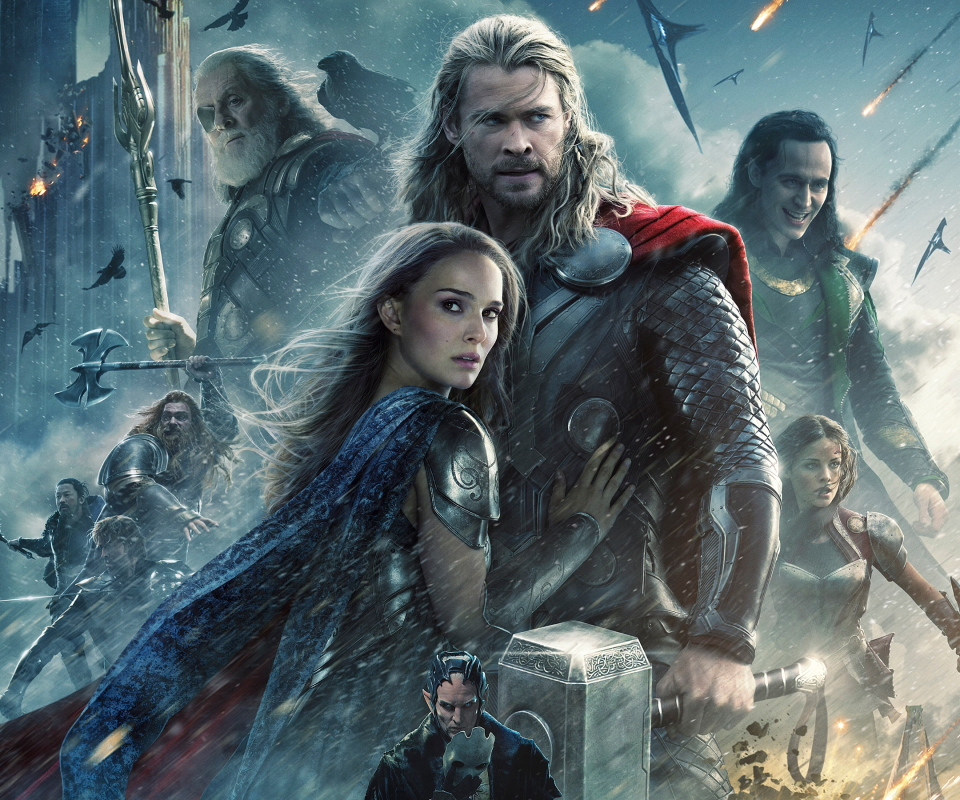 Handy-Wallpaper Filme, Thor, Thor The Dark Kingdom kostenlos herunterladen.