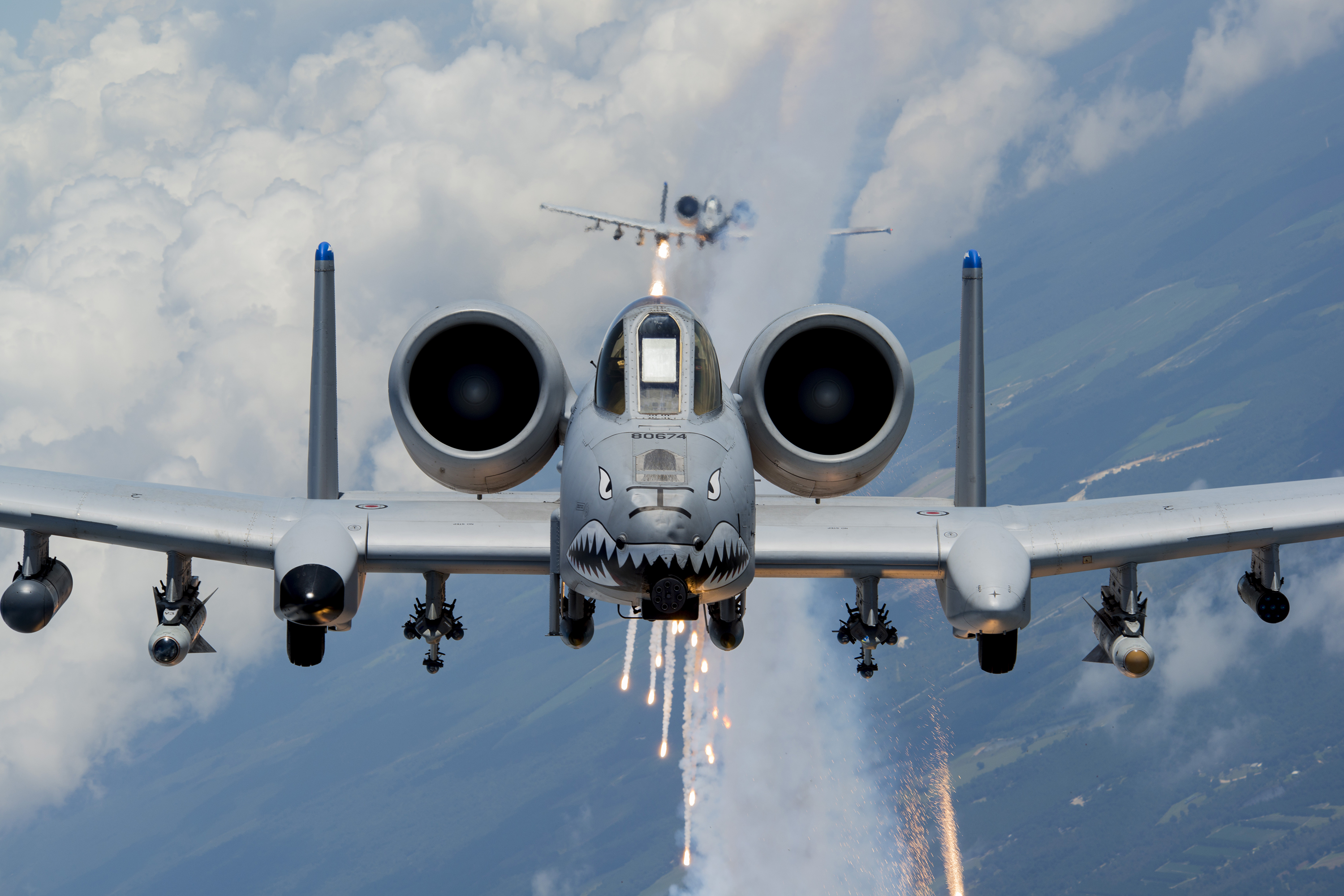 Free download wallpaper Military, Fairchild Republic A 10 Thunderbolt Ii, Jet Fighters on your PC desktop