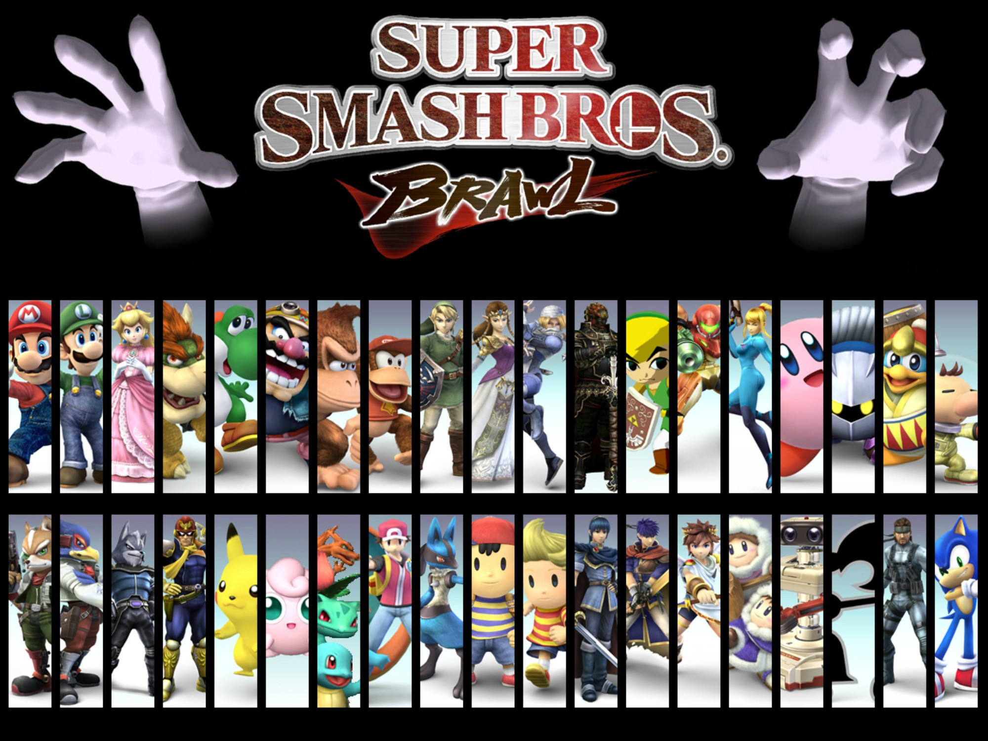 super smash bros, video game, super smash bros brawl