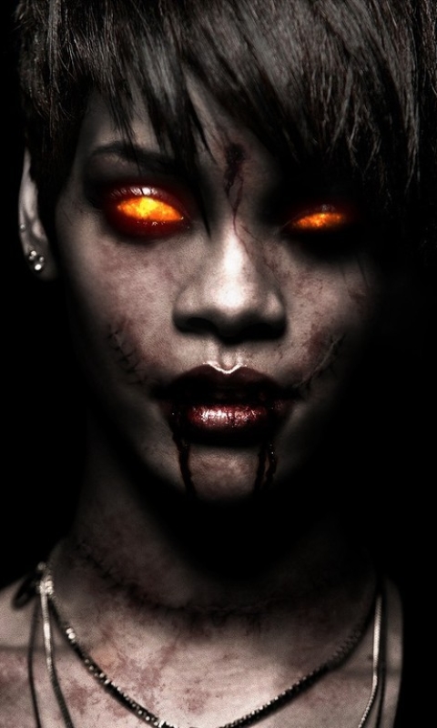 Download mobile wallpaper Dark, Zombie for free.