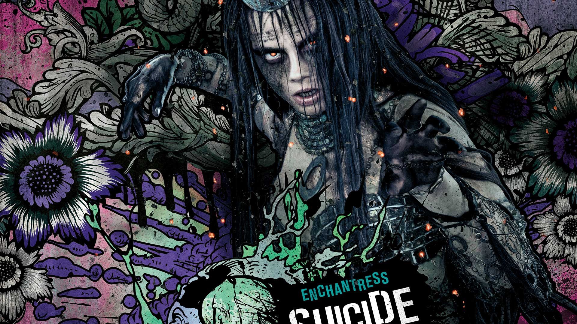 Handy-Wallpaper Filme, The Suicide Squad, Cara Delevingne, Zauberin (Dc Comics) kostenlos herunterladen.