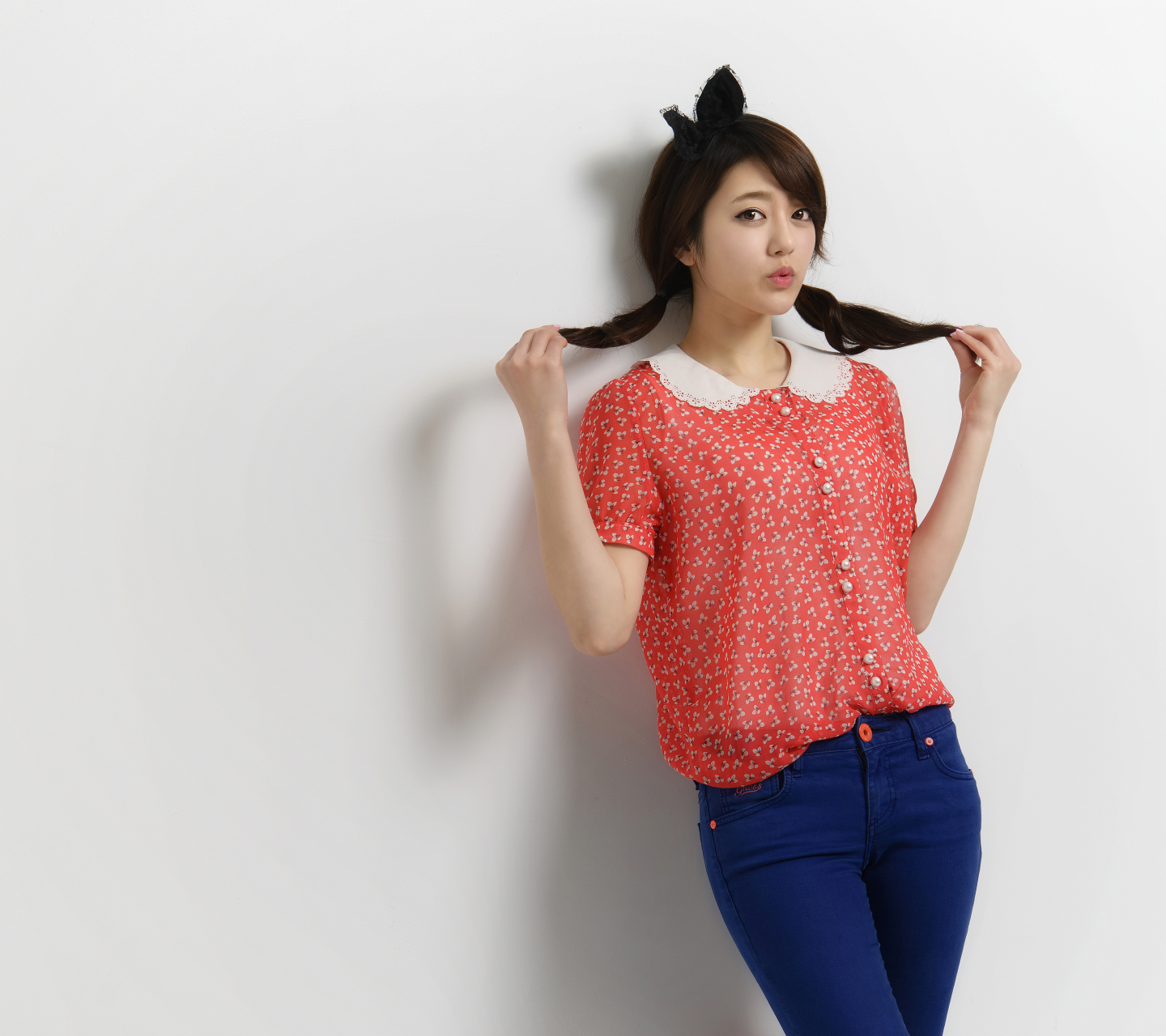 Download mobile wallpaper Model, Women, Asian, Plait for free.