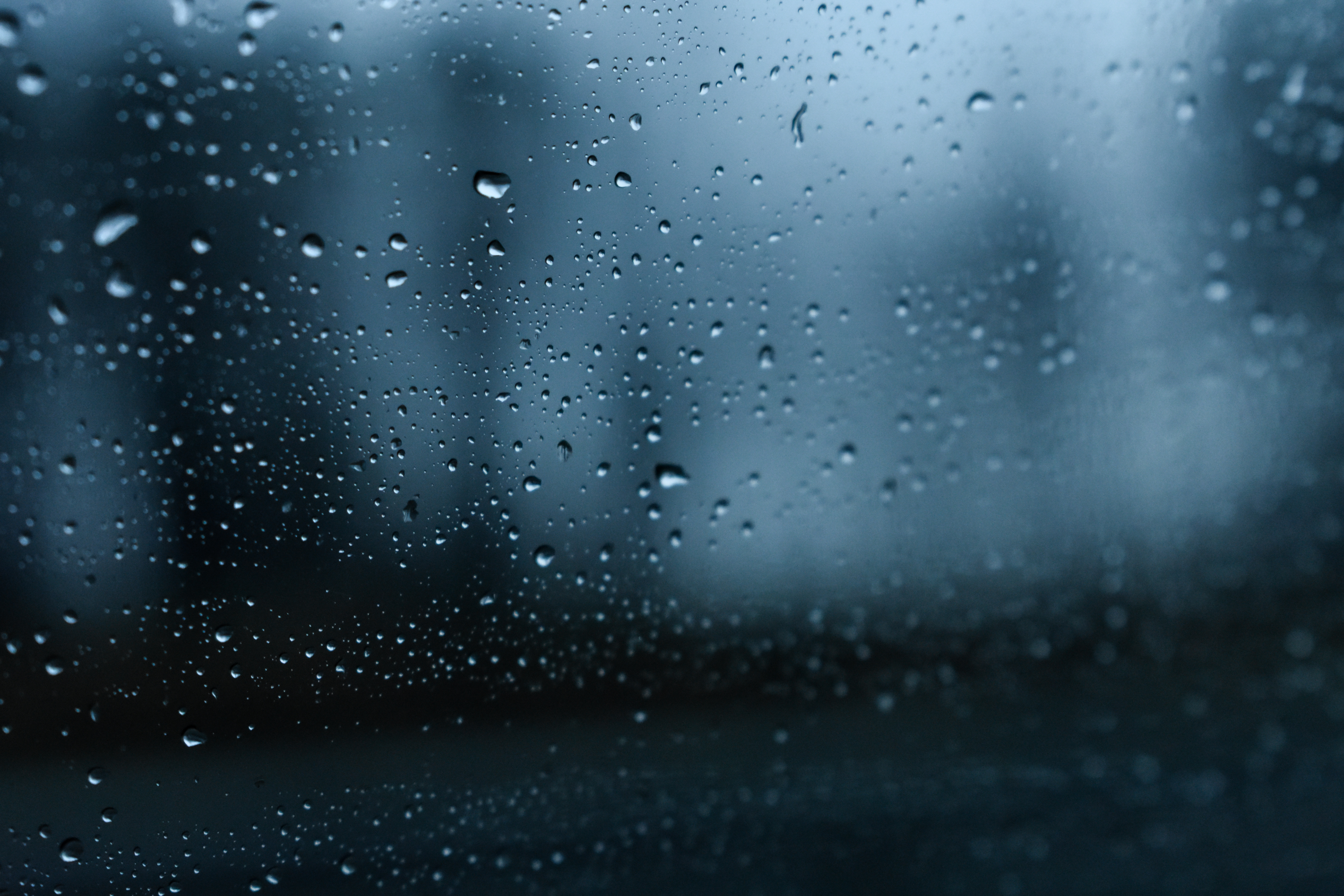 rain, drops, water, macro, glass Full HD