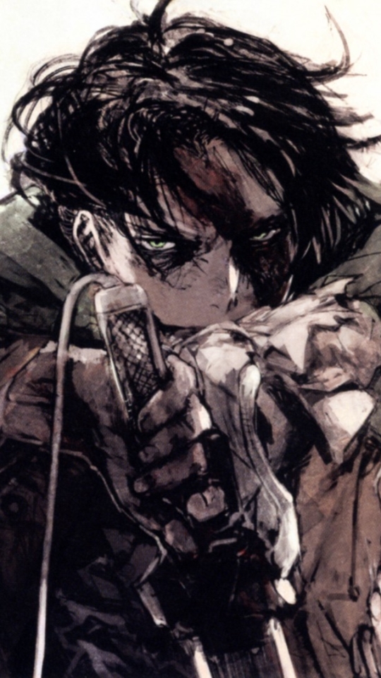 Handy-Wallpaper Animes, Attack On Titan, Levi Ackermann kostenlos herunterladen.