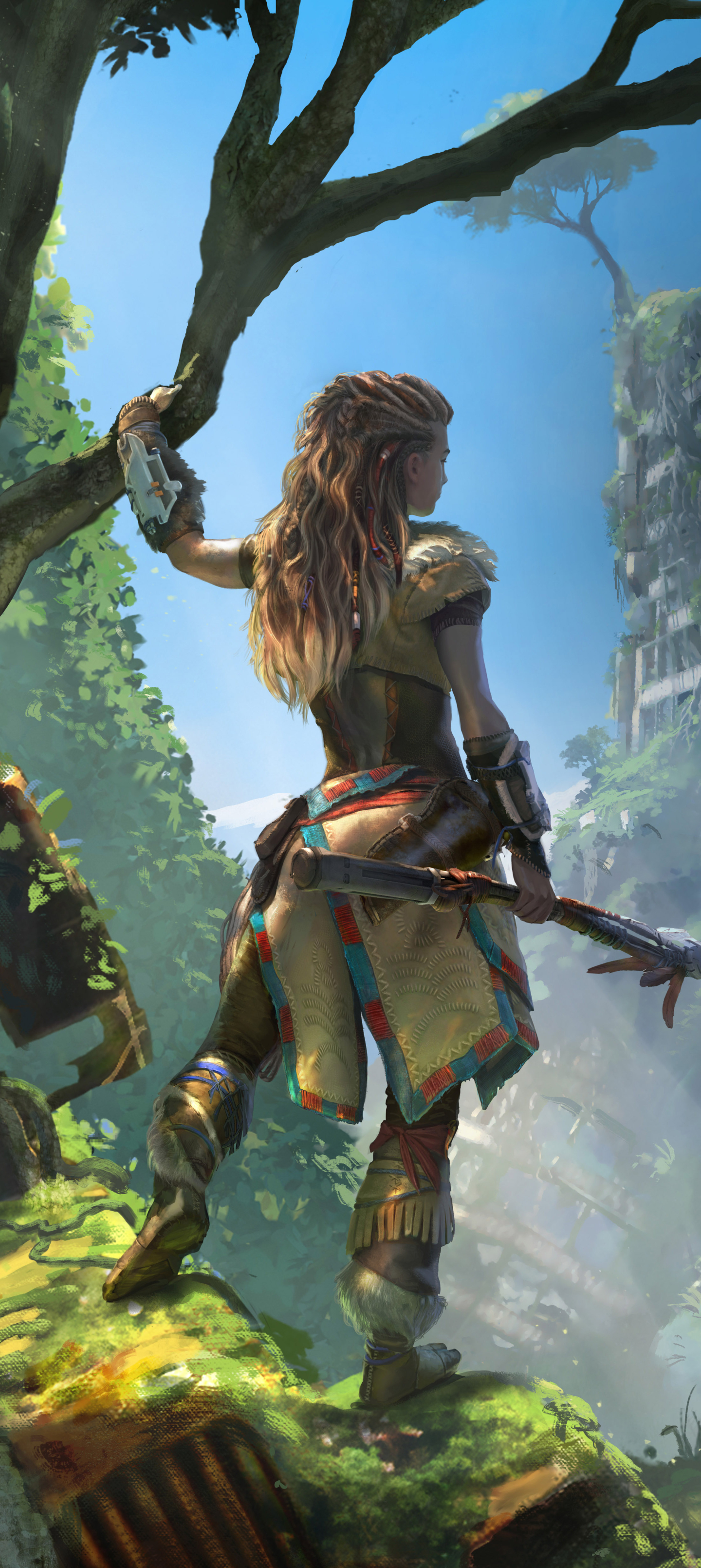 Descarga gratuita de fondo de pantalla para móvil de Videojuego, Horizon Zero Dawn, Aloy (Serie Horizonte).