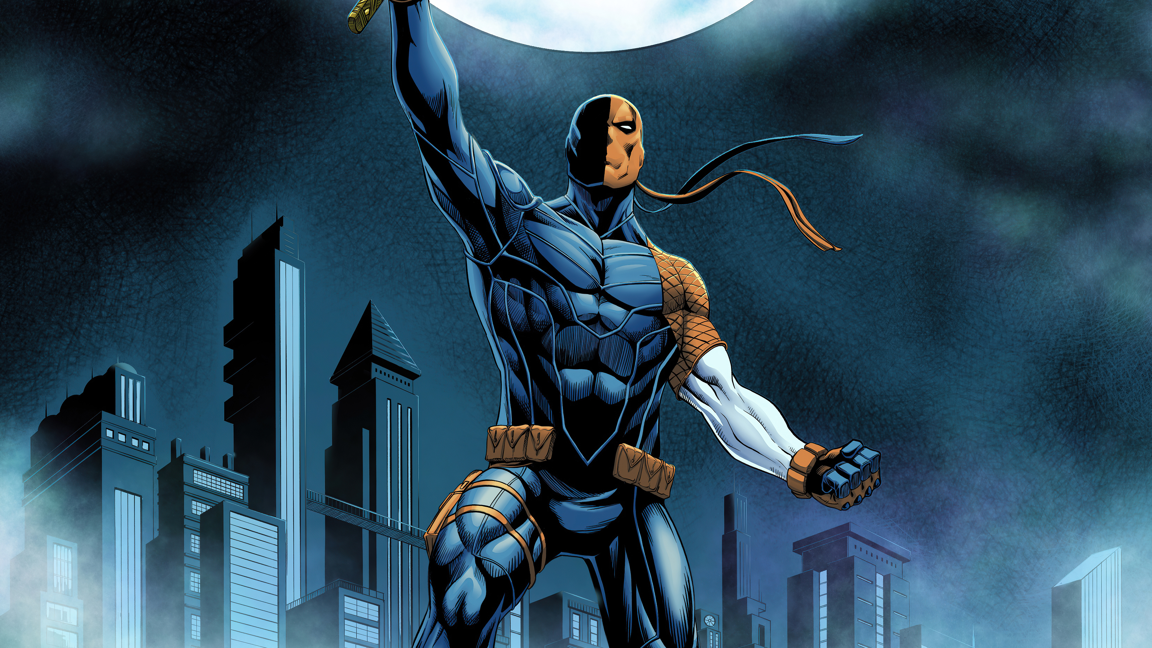 Baixar papel de parede para celular de História Em Quadrinhos, Dc Comics, Deathstroke gratuito.
