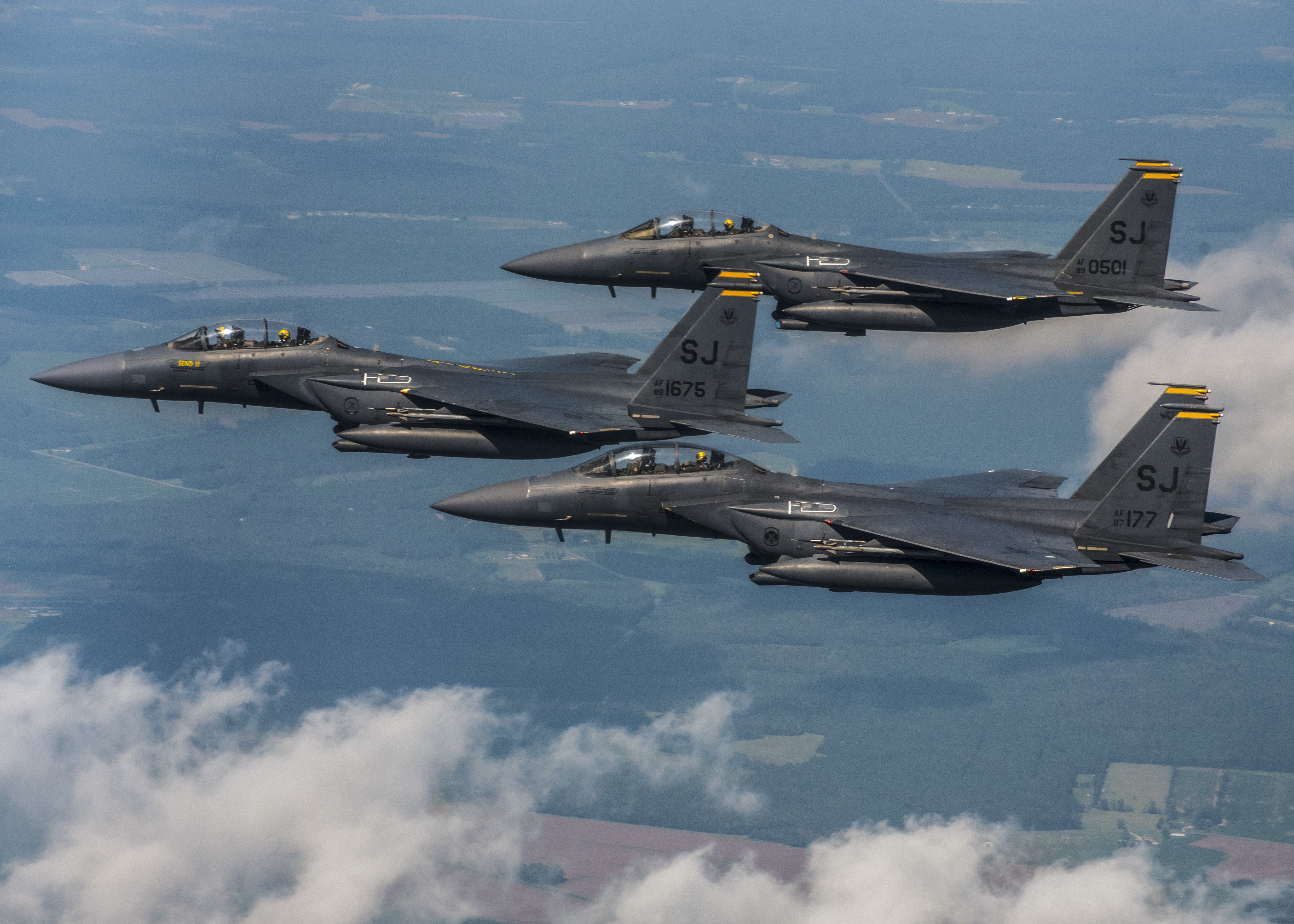 military, mcdonnell douglas f 15e strike eagle, aircraft, jet fighter, warplane, jet fighters