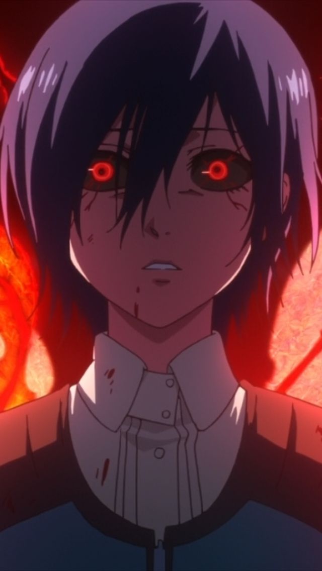 Handy-Wallpaper Animes, Tokyo Ghoul, Touka Kirishima kostenlos herunterladen.