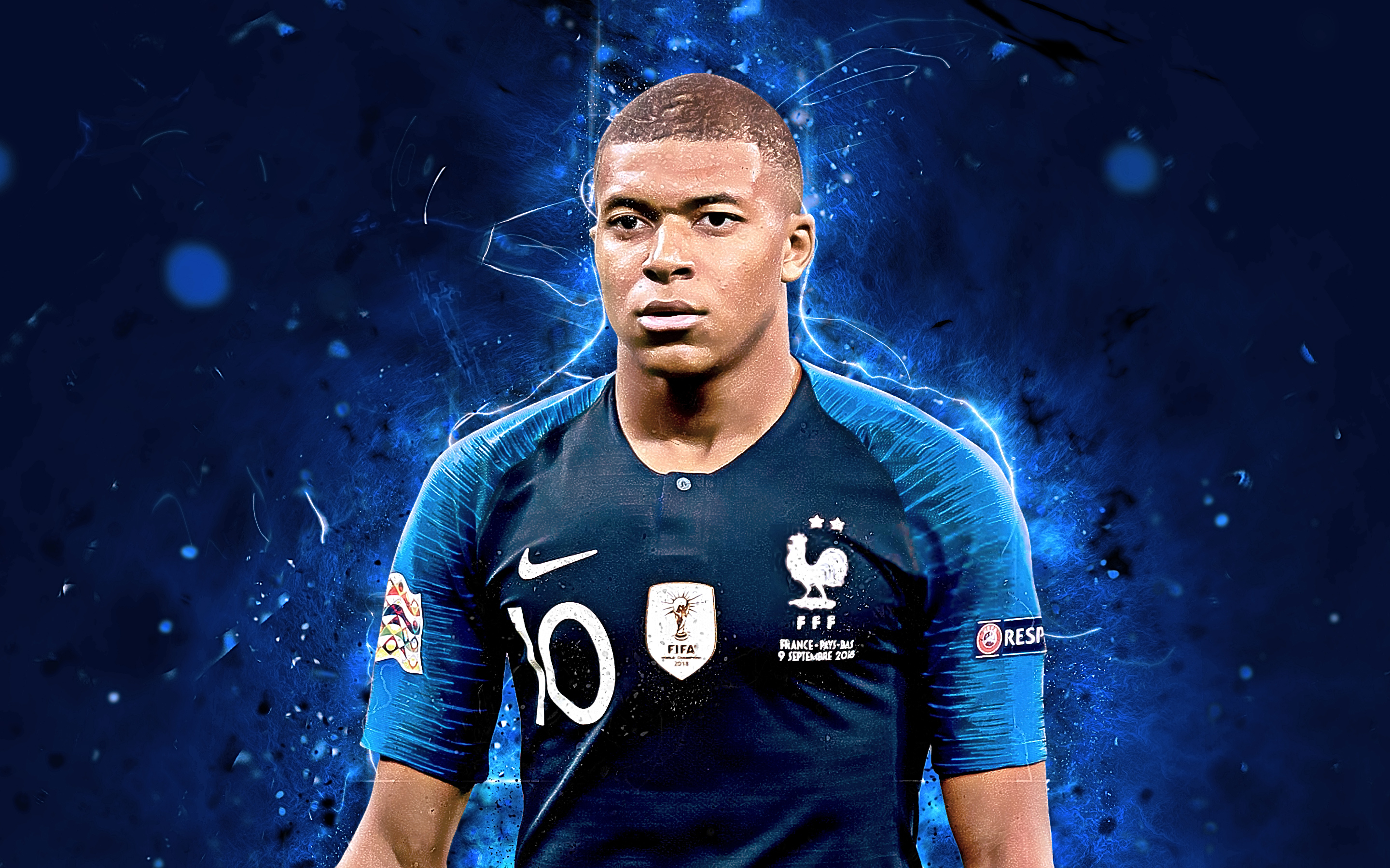 Free download wallpaper Sports, Soccer, French, Kylian Mbappé on your PC desktop