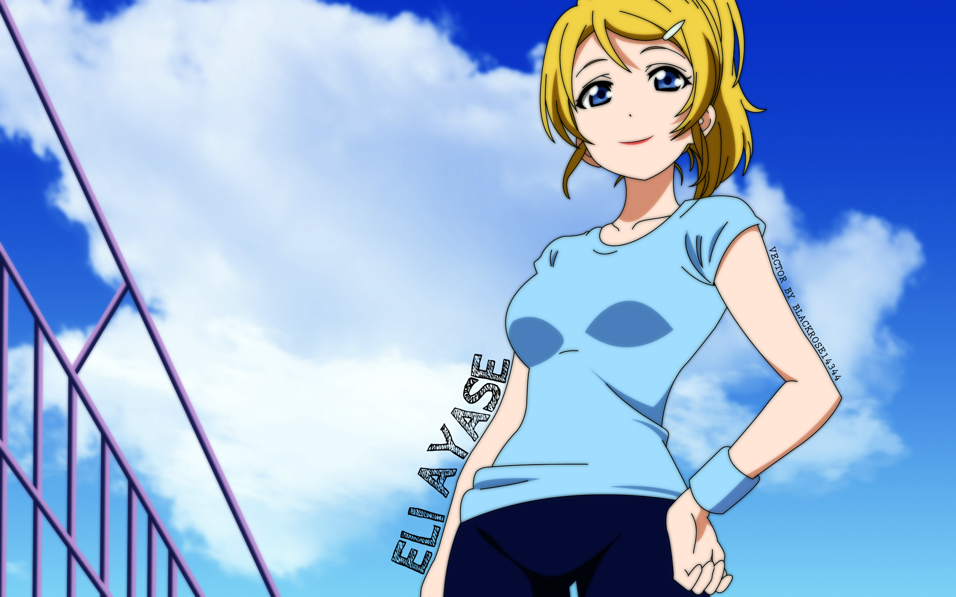 Laden Sie das Animes, Eri Ayase, Liebesleben!-Bild kostenlos auf Ihren PC-Desktop herunter