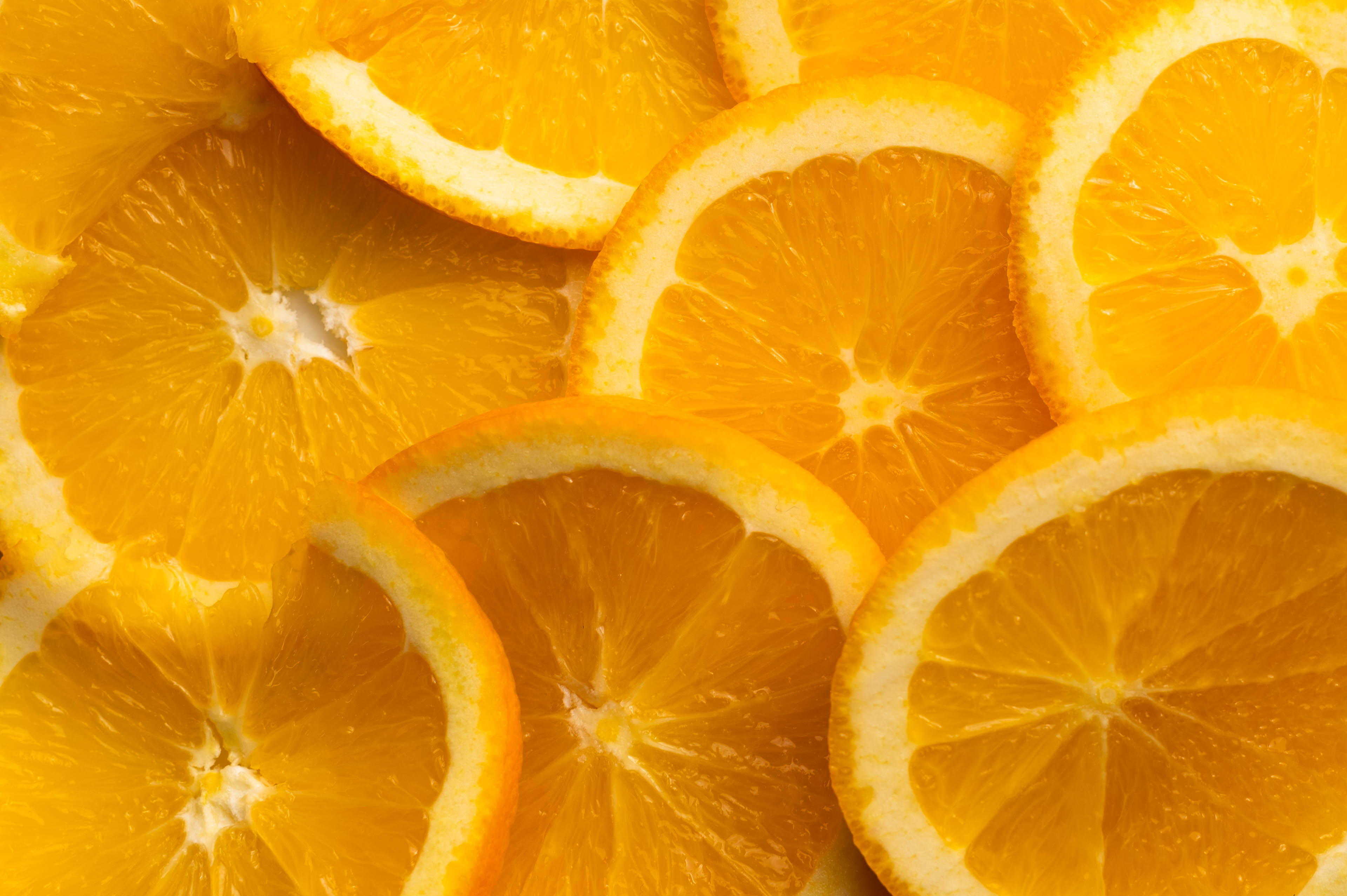 86598 скачать картинку фрукт, апельсин, цитрус, дольки, еда, макро, оранжевые - обои и заставки бесплатно