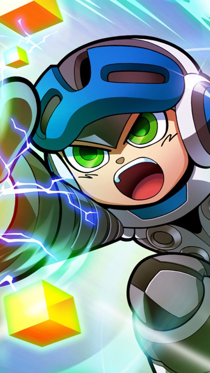 Handy-Wallpaper Computerspiele, Mighty No 9 kostenlos herunterladen.