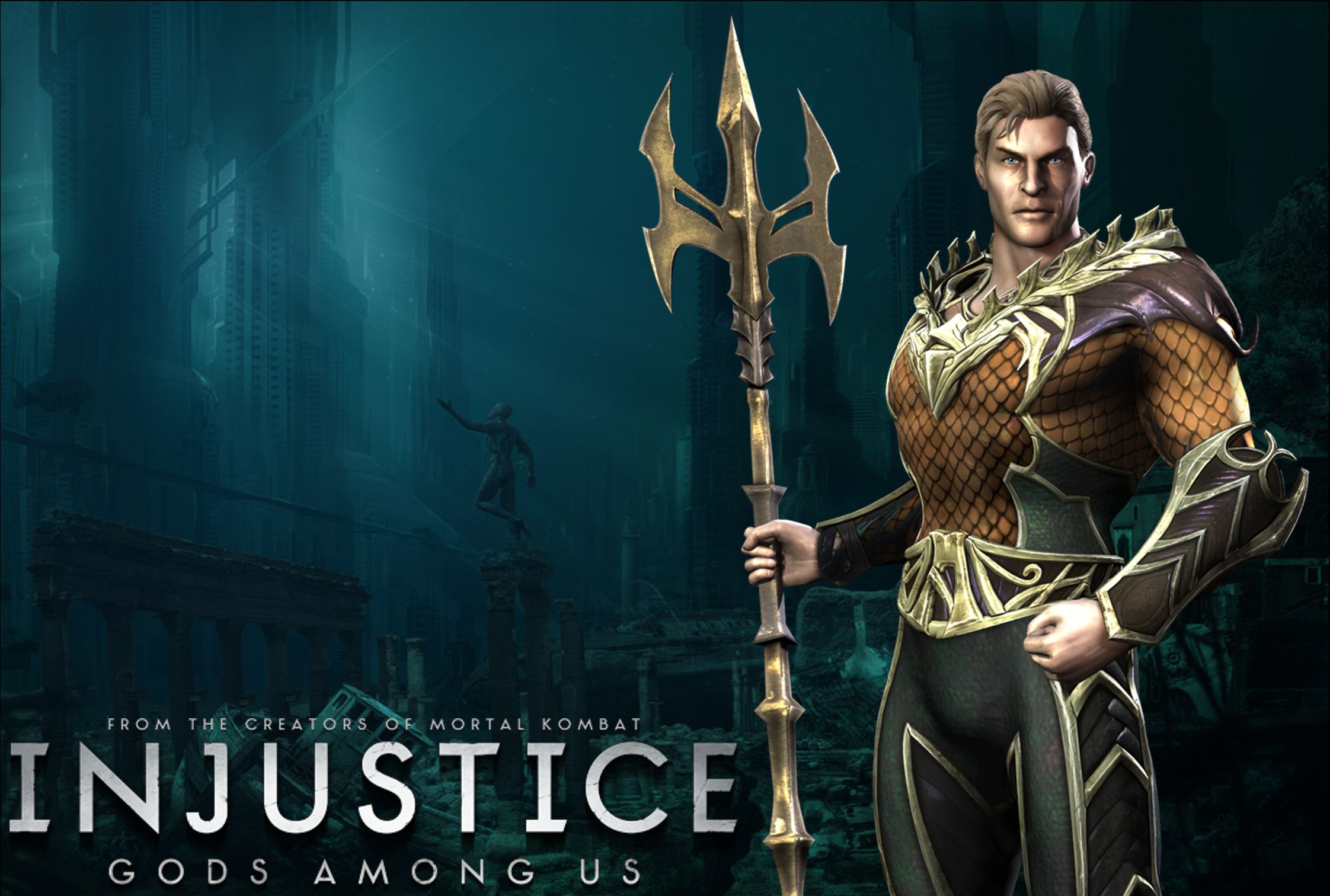 Laden Sie das Computerspiele, Aquaman, Injustice: Gods Among Us, Injustice-Bild kostenlos auf Ihren PC-Desktop herunter