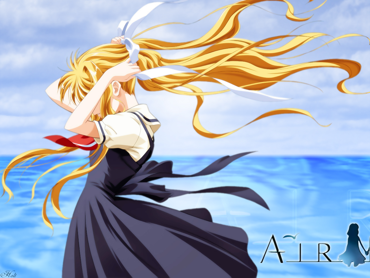 Download mobile wallpaper Anime, Air, Misuzu Kamio for free.