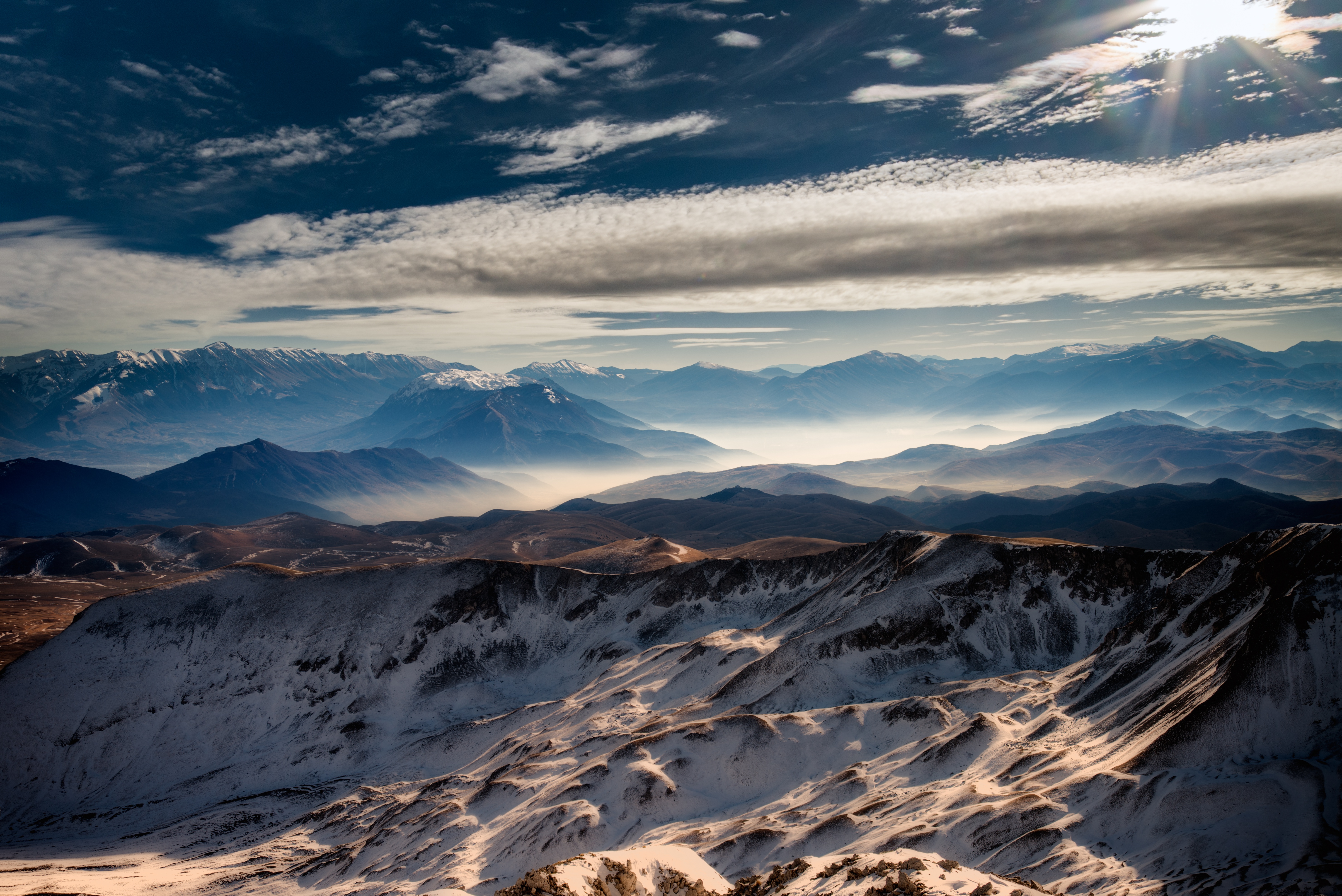 Téléchargez gratuitement l'image Paysage, Horizon, Montagne, Panorama, Nuage, Scénique, La Nature, Terre/nature sur le bureau de votre PC