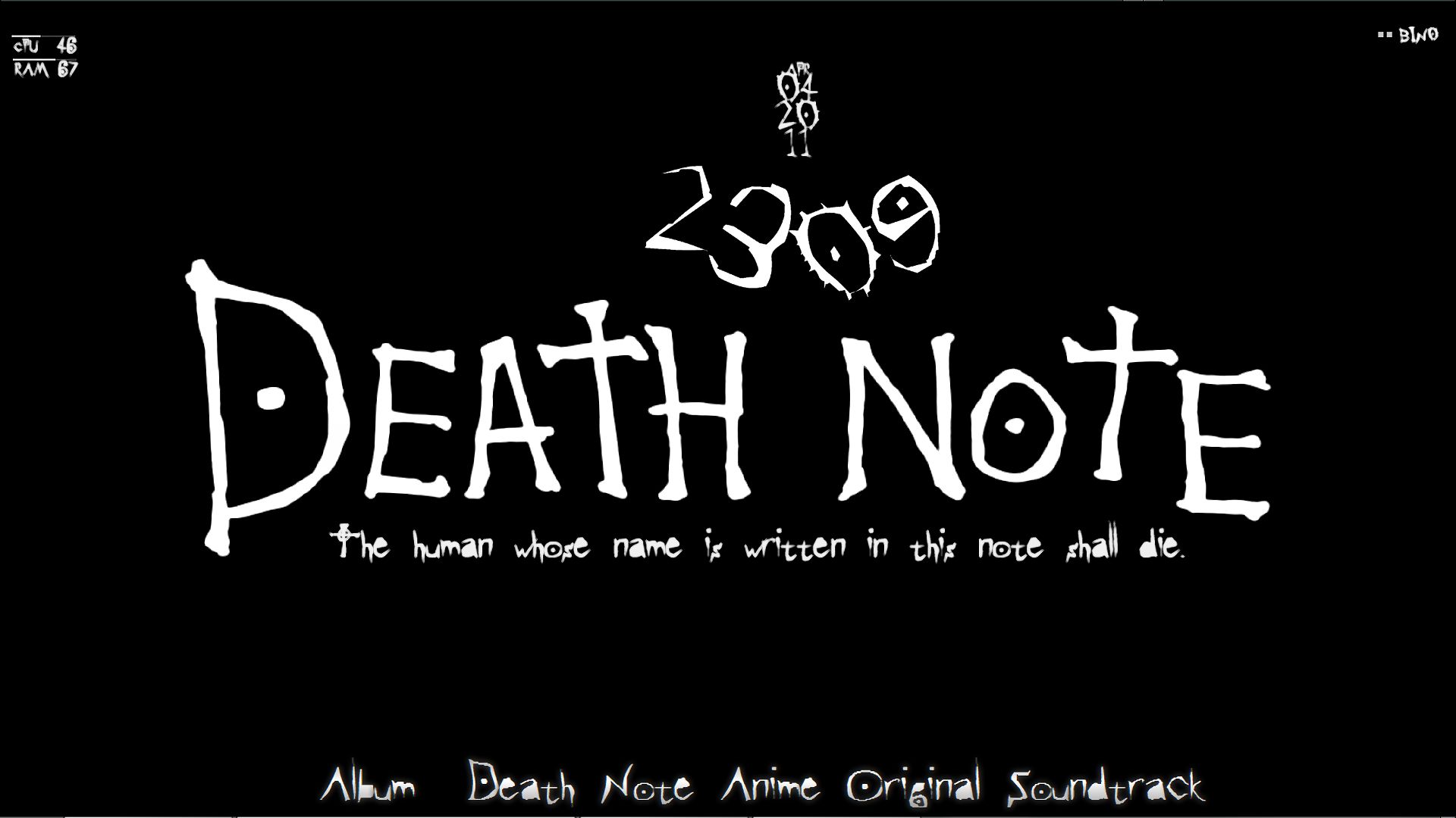 Baixar papel de parede para celular de Anime, Death Note: Notas Da Morte gratuito.