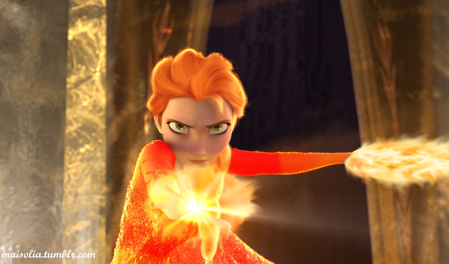 Free download wallpaper Fire, Frozen, Movie, Elsa (Frozen) on your PC desktop