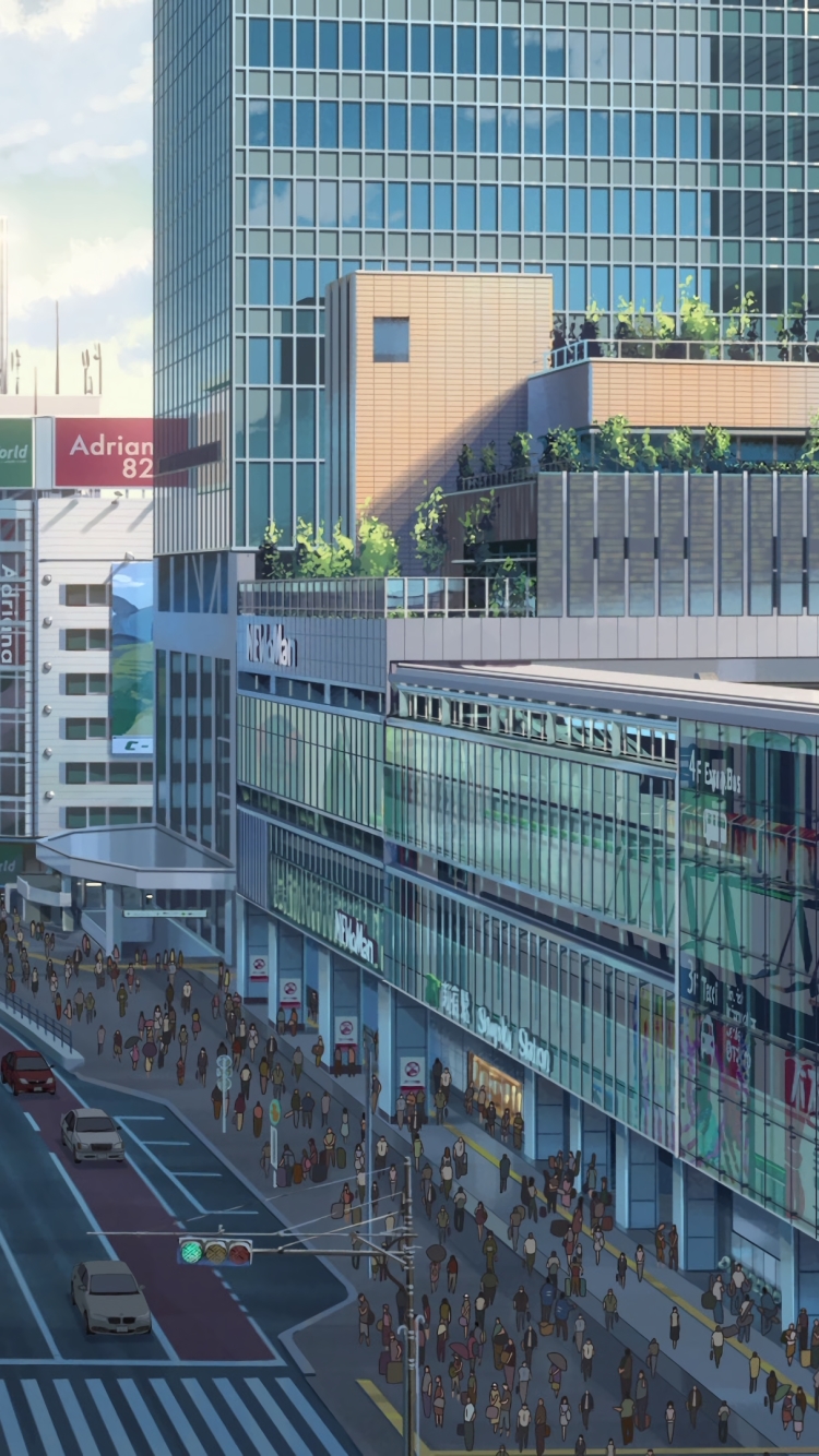 Descarga gratuita de fondo de pantalla para móvil de Ciudad, Tokio, Animado, Kimi No Na Wa.