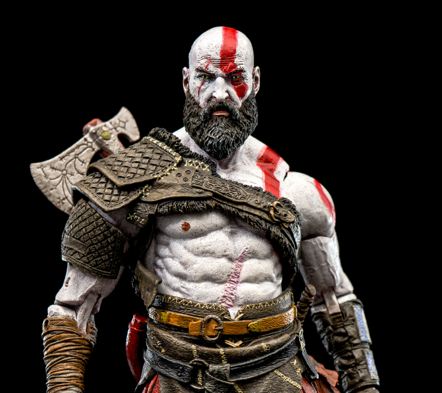 Free download wallpaper God Of War, Figurine, Video Game, Kratos (God Of War), God Of War (2018) on your PC desktop